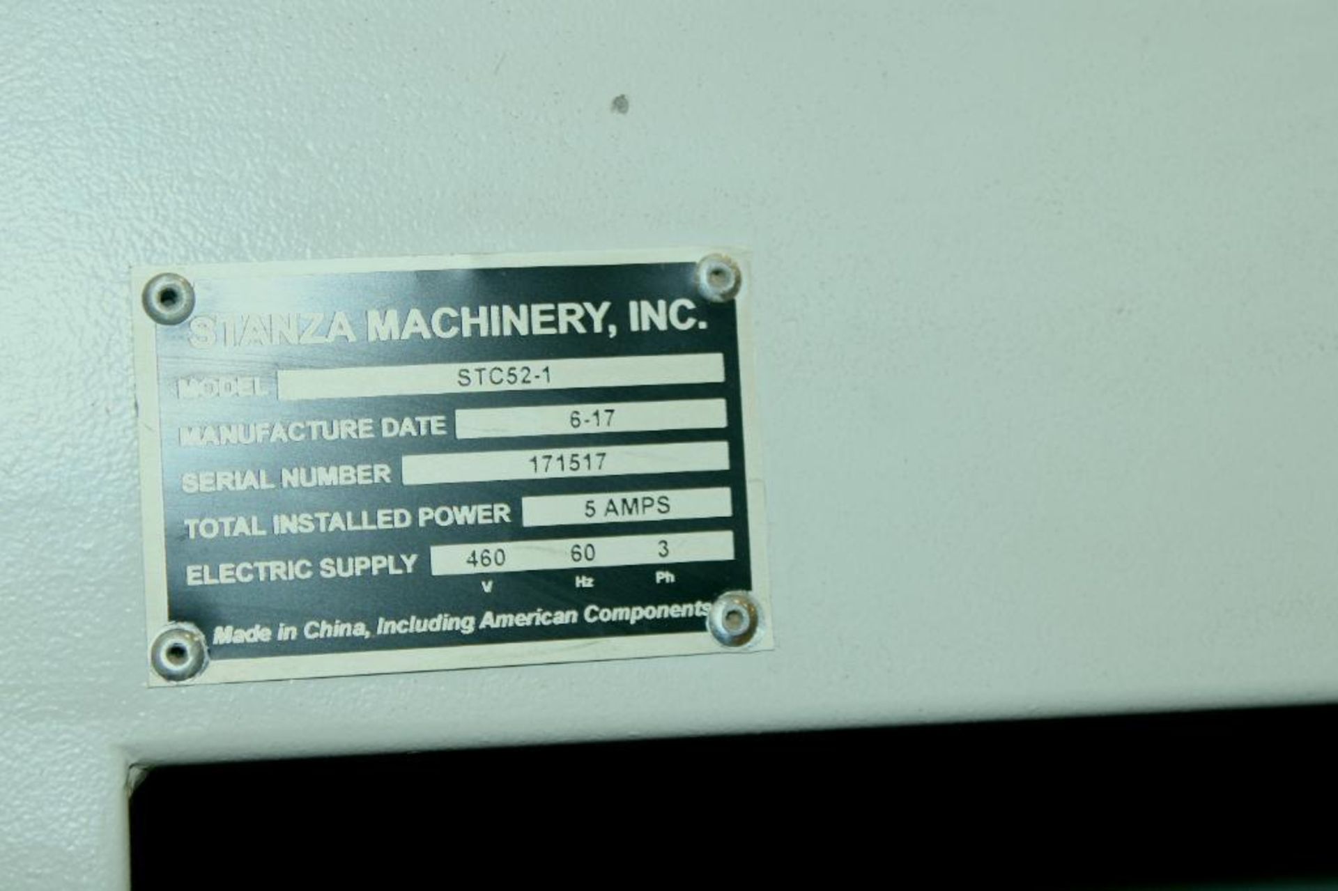 Stanza Machinery Company Belt Conveyor - Image 5 of 5