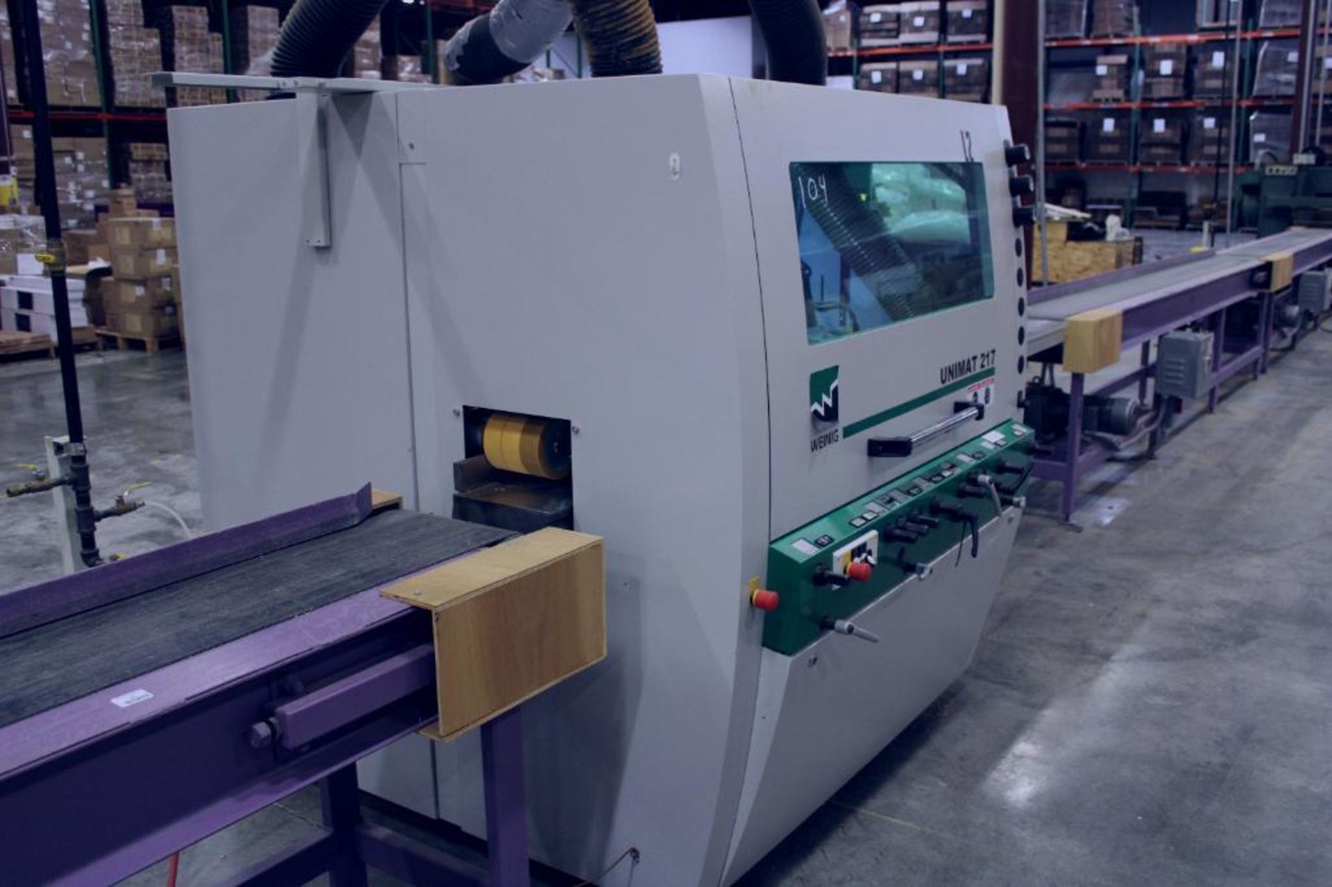 2015 Weining Model Unimat 217 Automatic Planer & Moulder - Image 10 of 22