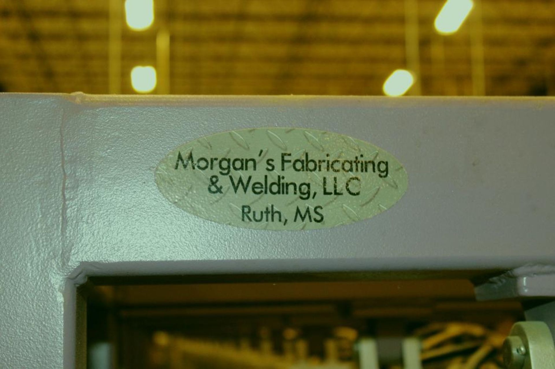 Morgan's Fabricating & Welding Company Glue Press Roll System - Image 7 of 11