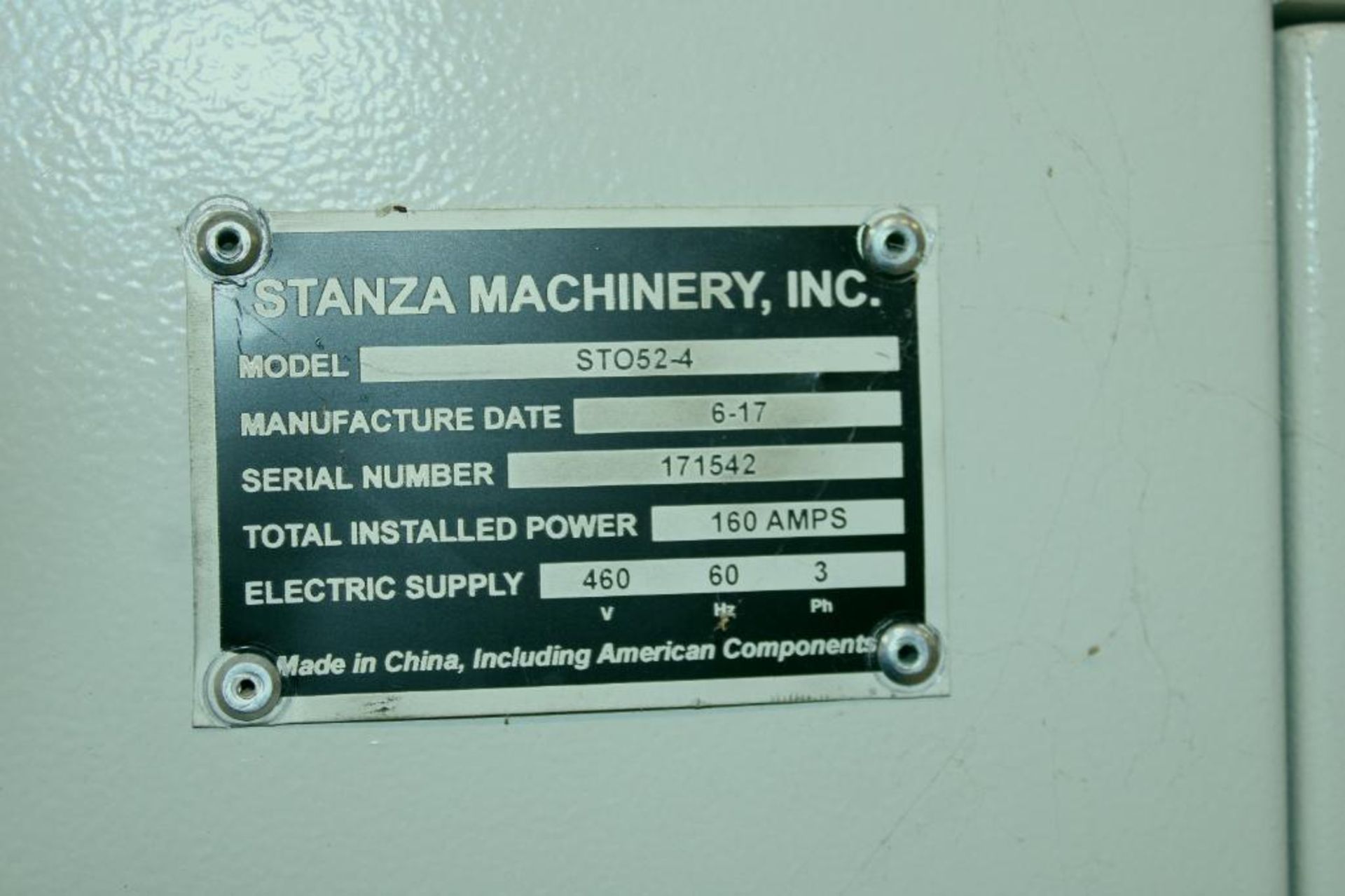 Stanza Machinery Company UV Oven - Image 9 of 10