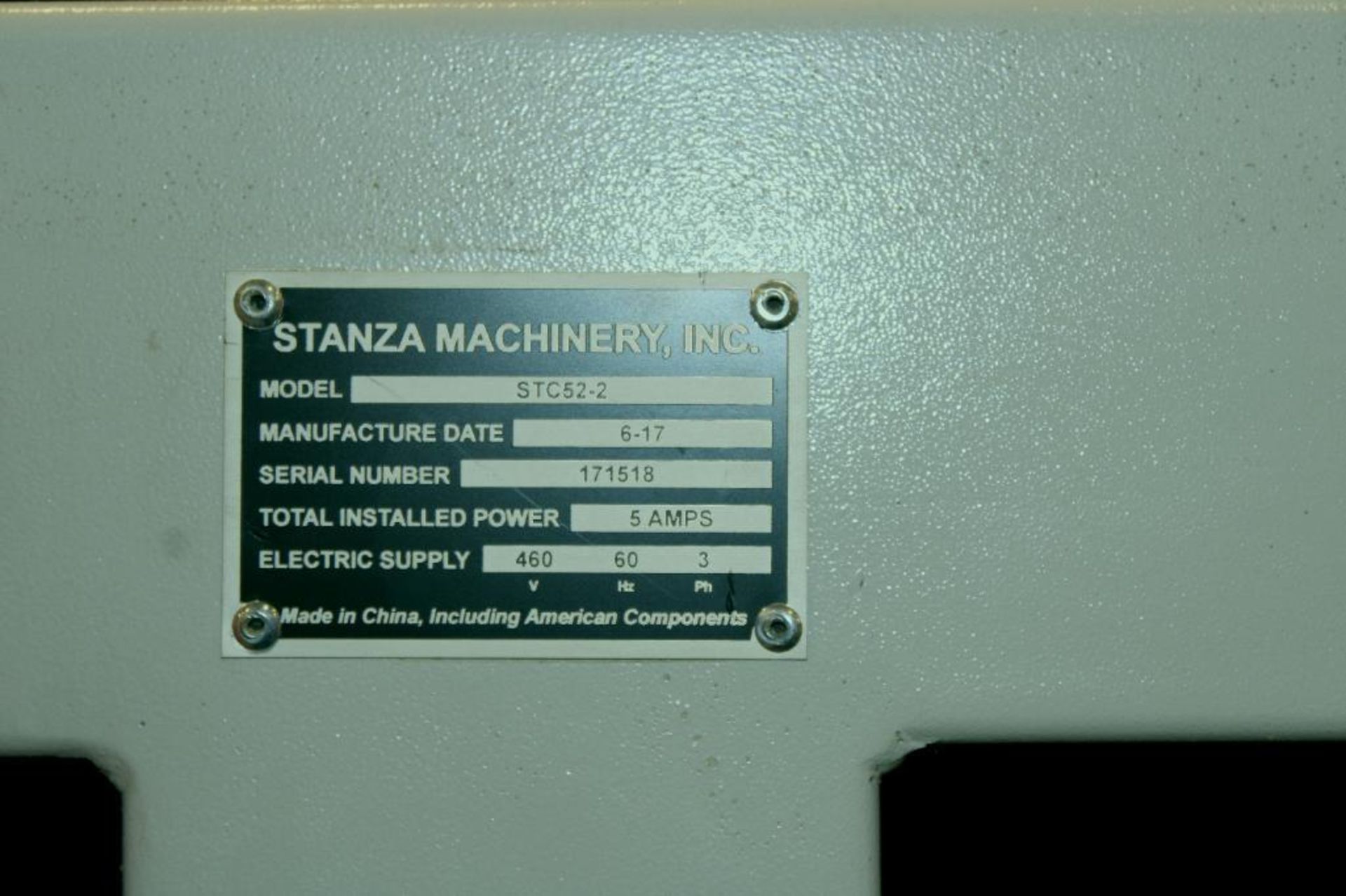 Stanza Machinery Company Belt Conveyor - Image 6 of 7