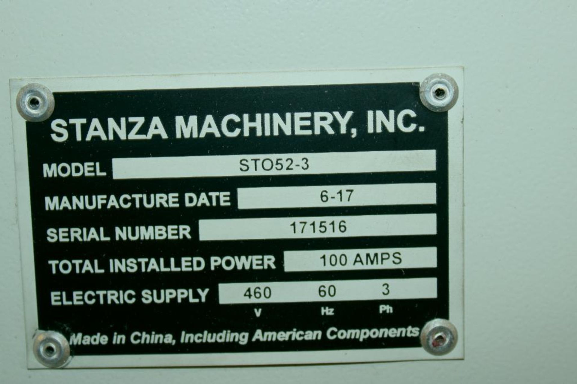 Stanza Machinery Company UV Oven - Image 6 of 8