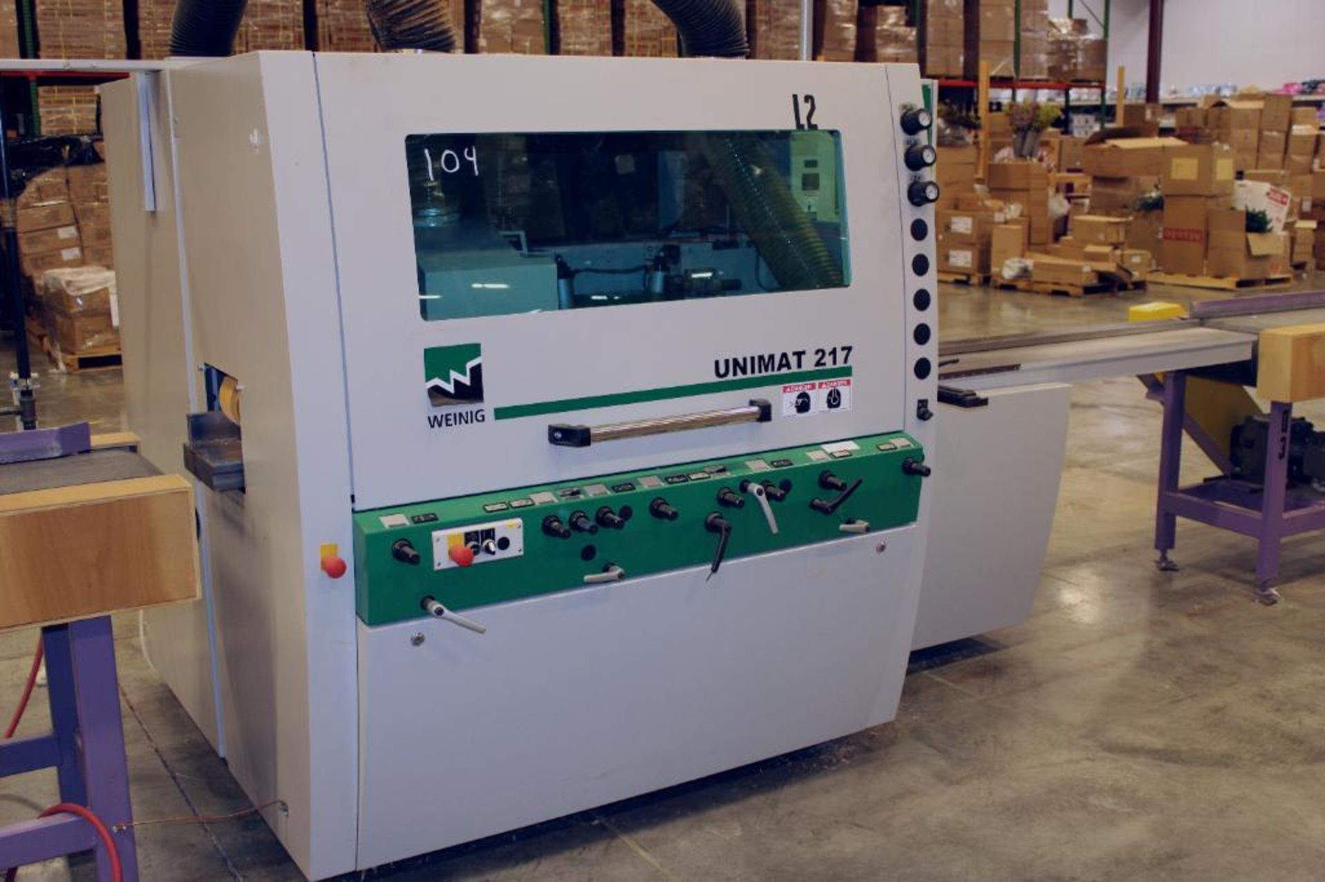 2015 Weining Model Unimat 217 Automatic Planer & Moulder - Image 2 of 22