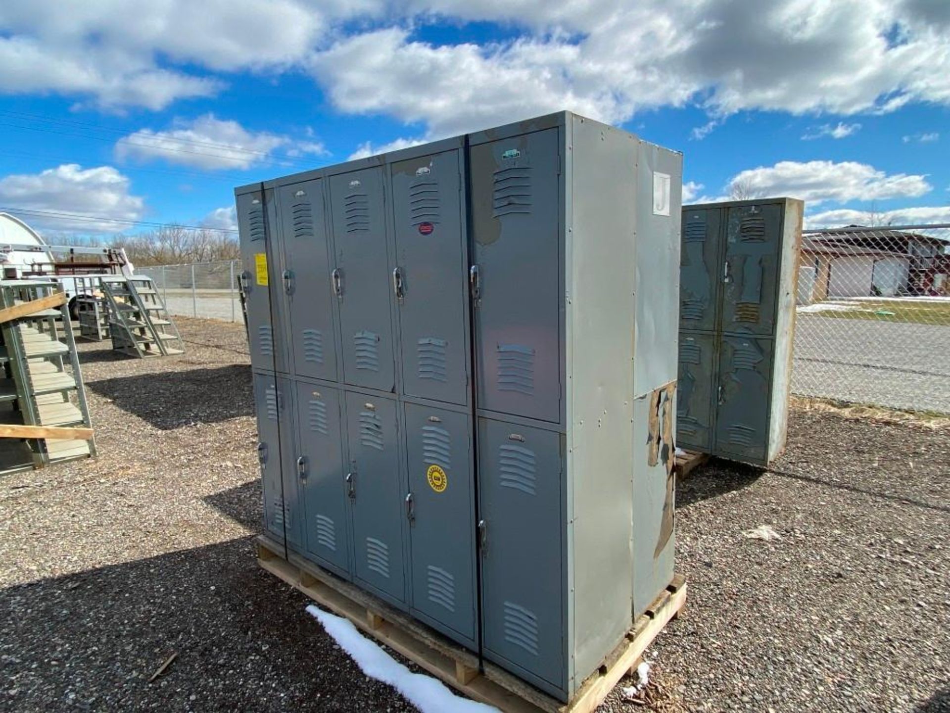 4 Skid of Lockers - Image 5 of 7