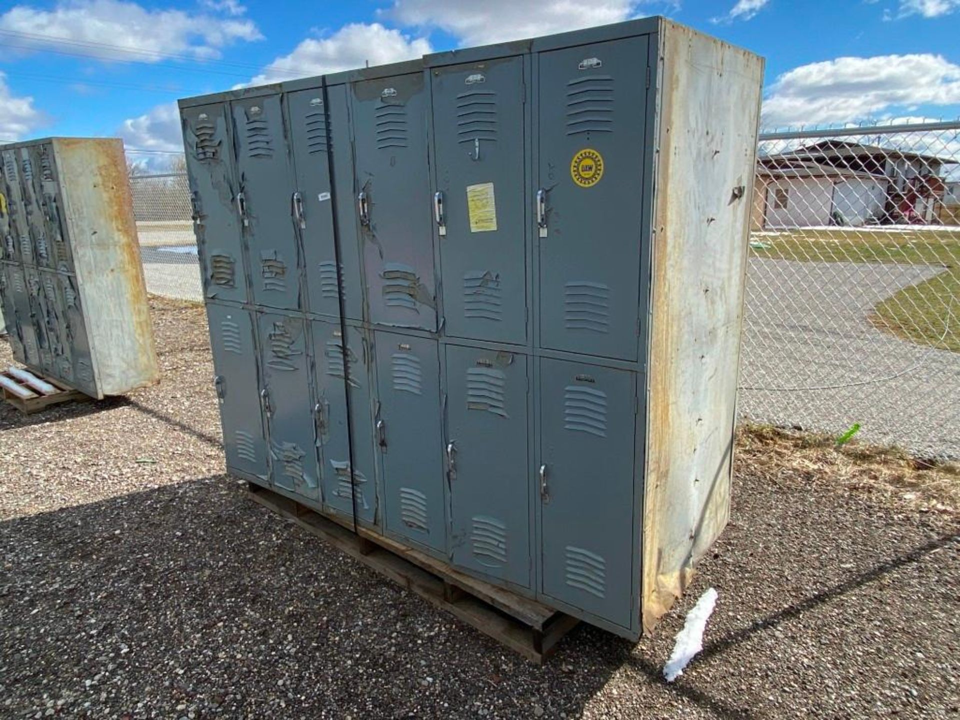 4 Skid of Lockers