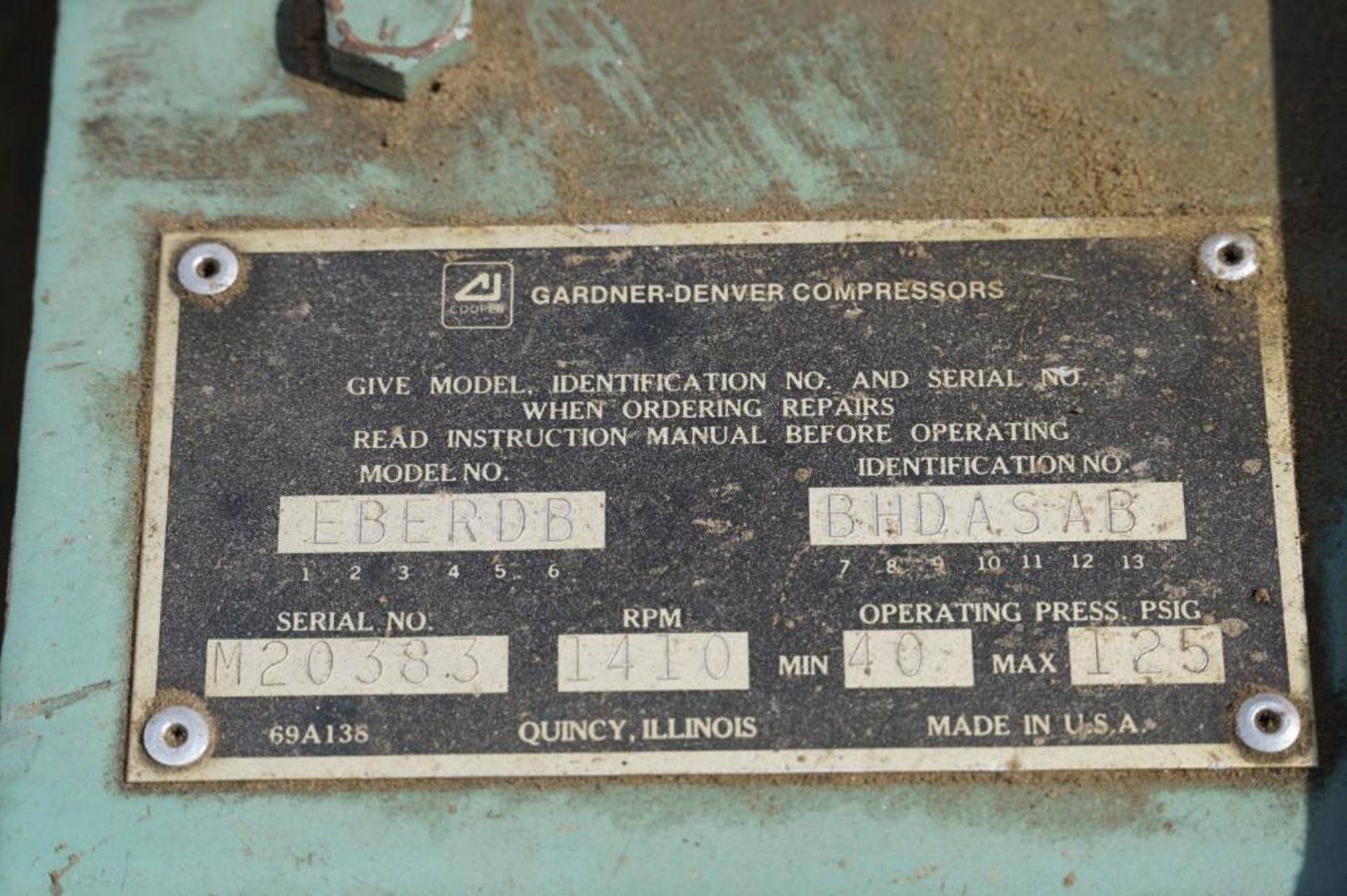 Gardner-Denver Electra Screw Compressor - Image 11 of 16