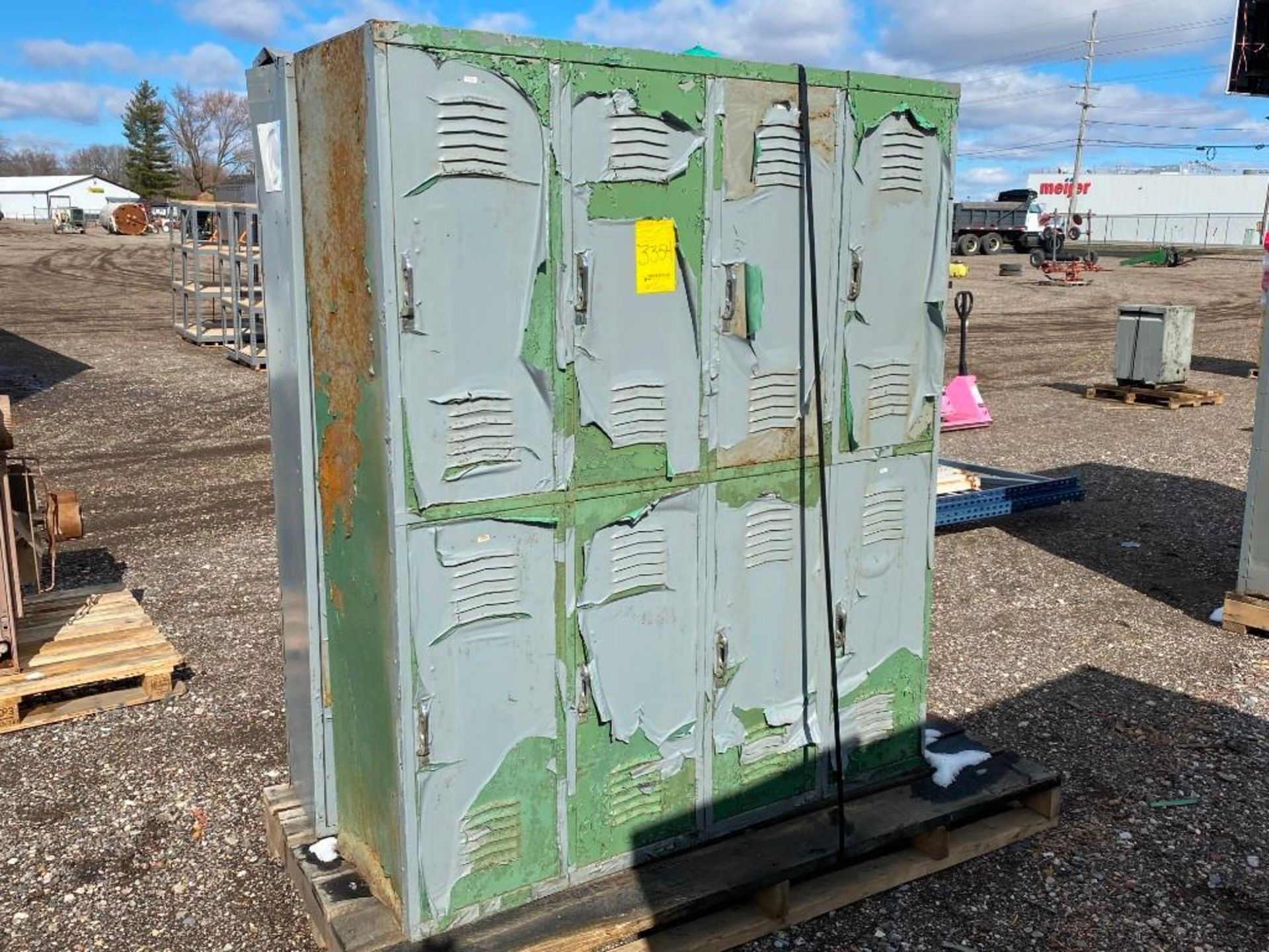 4 Skid of Lockers - Image 3 of 7