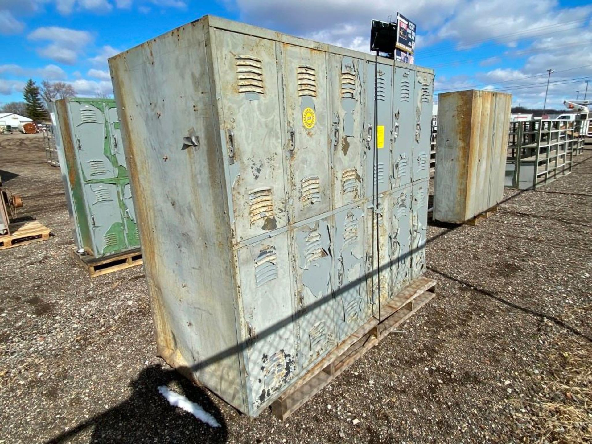 4 Skid of Lockers - Image 2 of 7