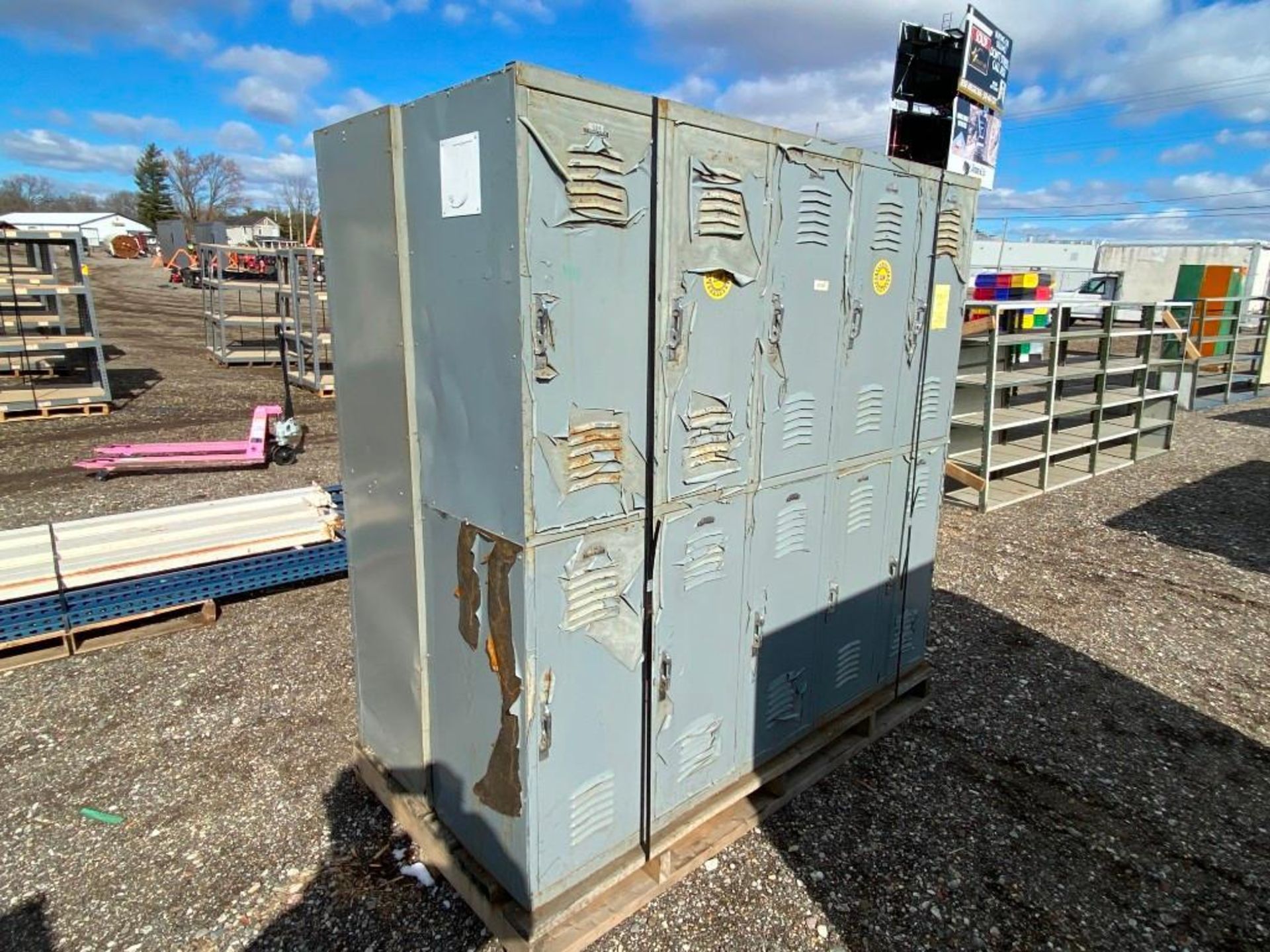 4 Skid of Lockers - Image 6 of 7