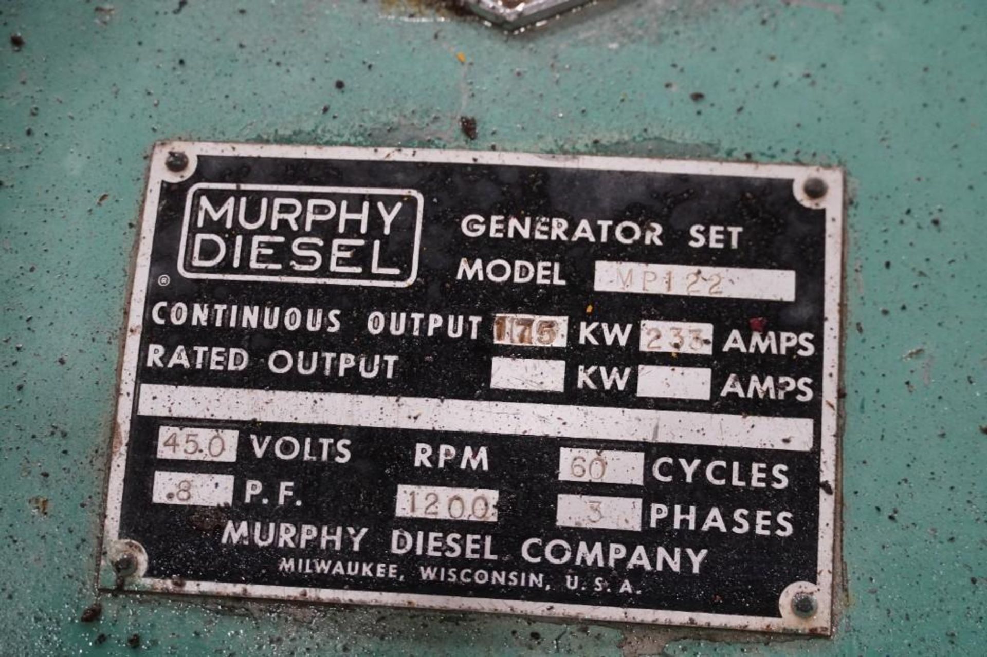 Murphy Diesel Generator with Cat Engine - Image 8 of 24