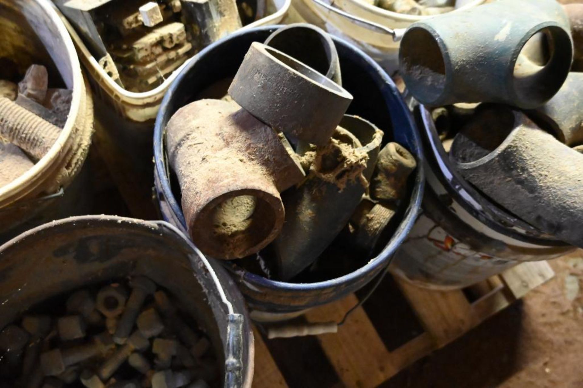 Pallet of Nuts, Bolts, & Pipe Fittings - Image 10 of 11