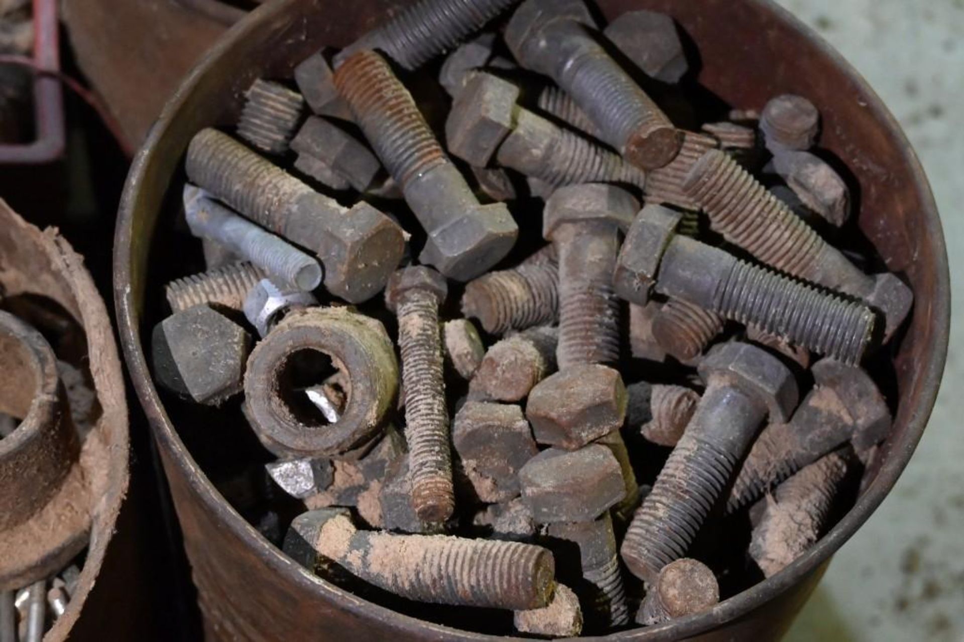 Pallet of Bolts, Pipe Fittings, & Wire - Image 5 of 10