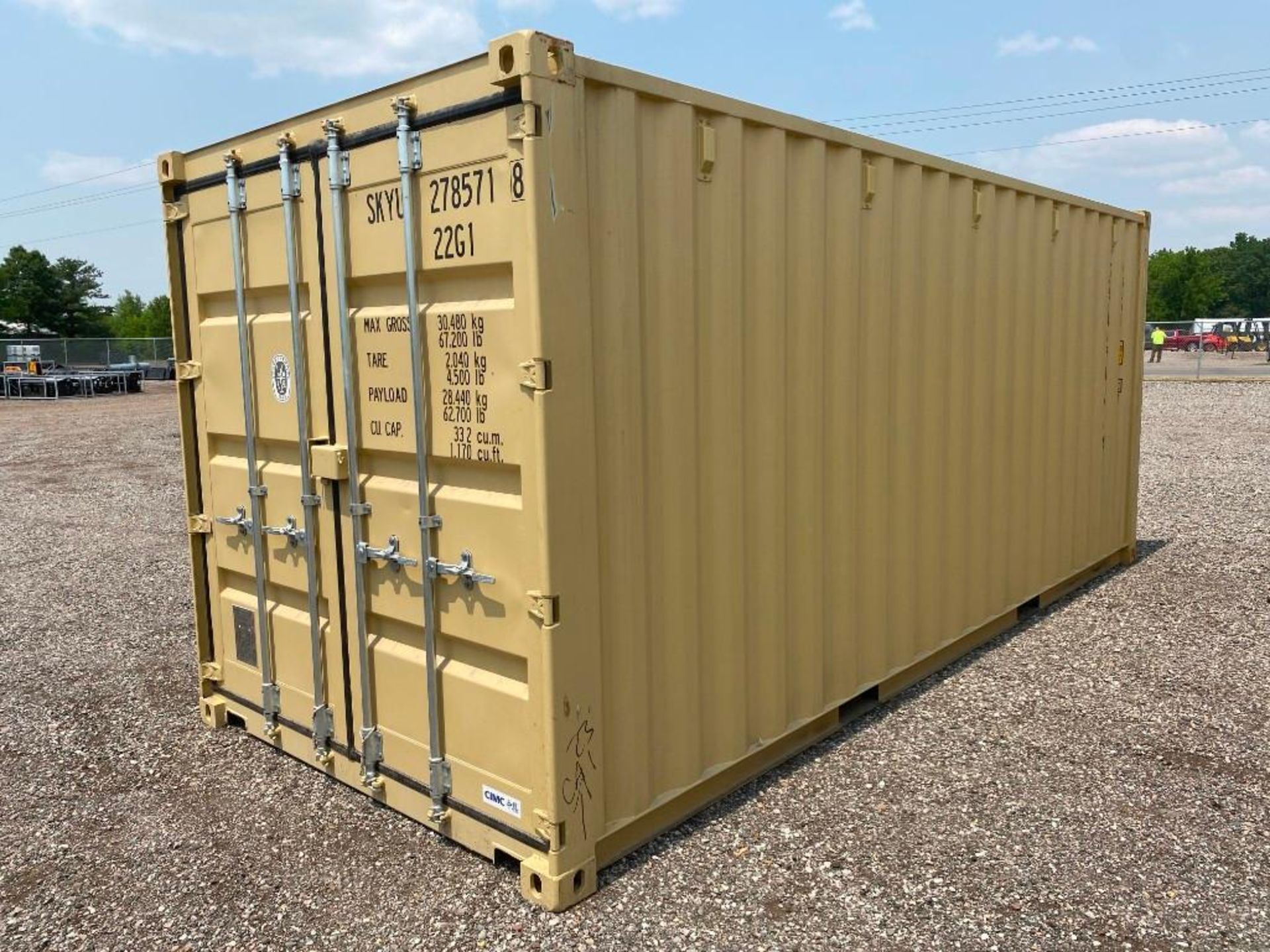 New 20' One Trip Shipping Container