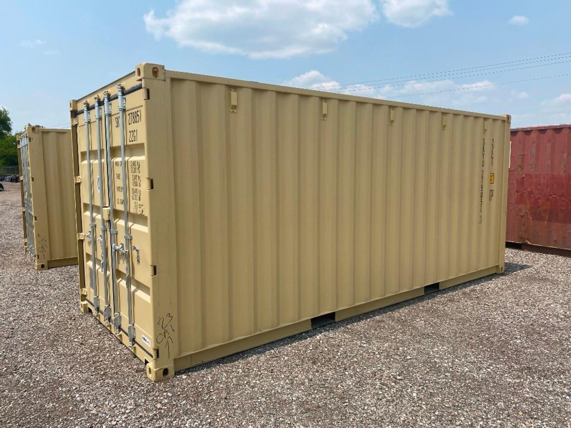 New 20' One Trip Shipping Container