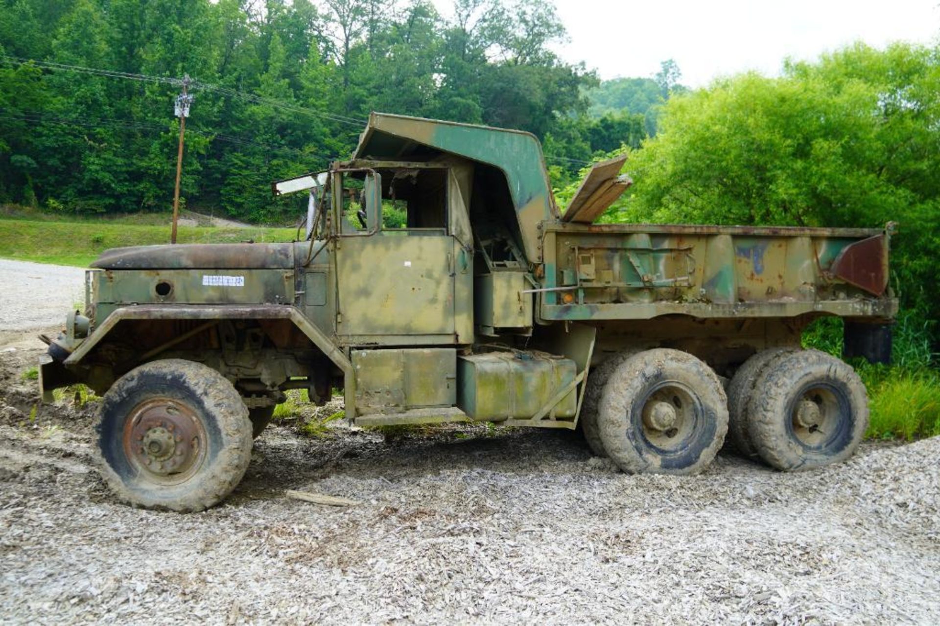 Military 6 x 6 Dump Truck