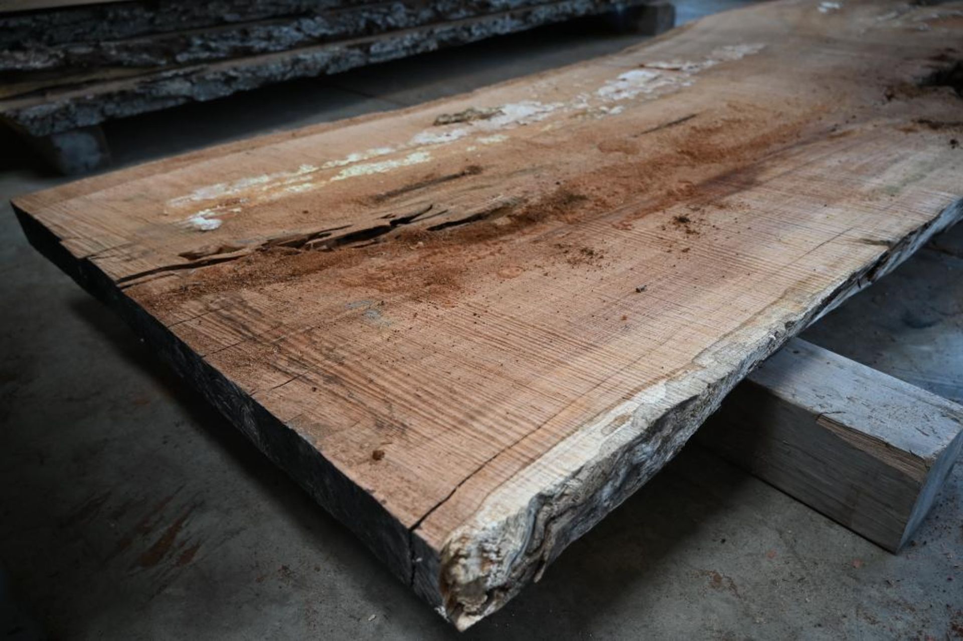 Rough Cut Cherry Table Top Slab - Image 3 of 6