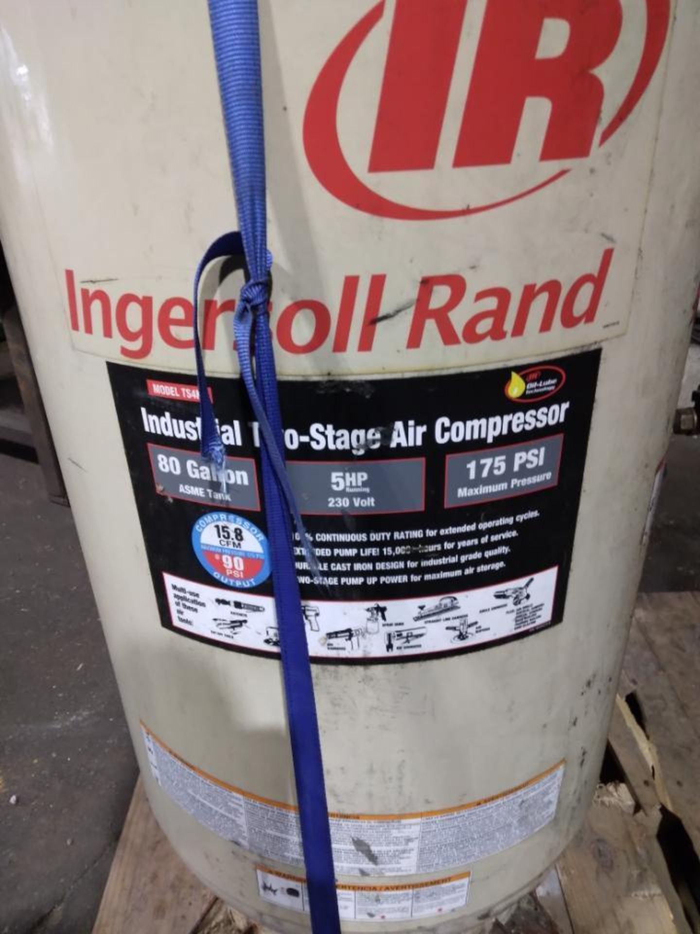 Ingersoll Rand Air Compressor* - Image 4 of 4
