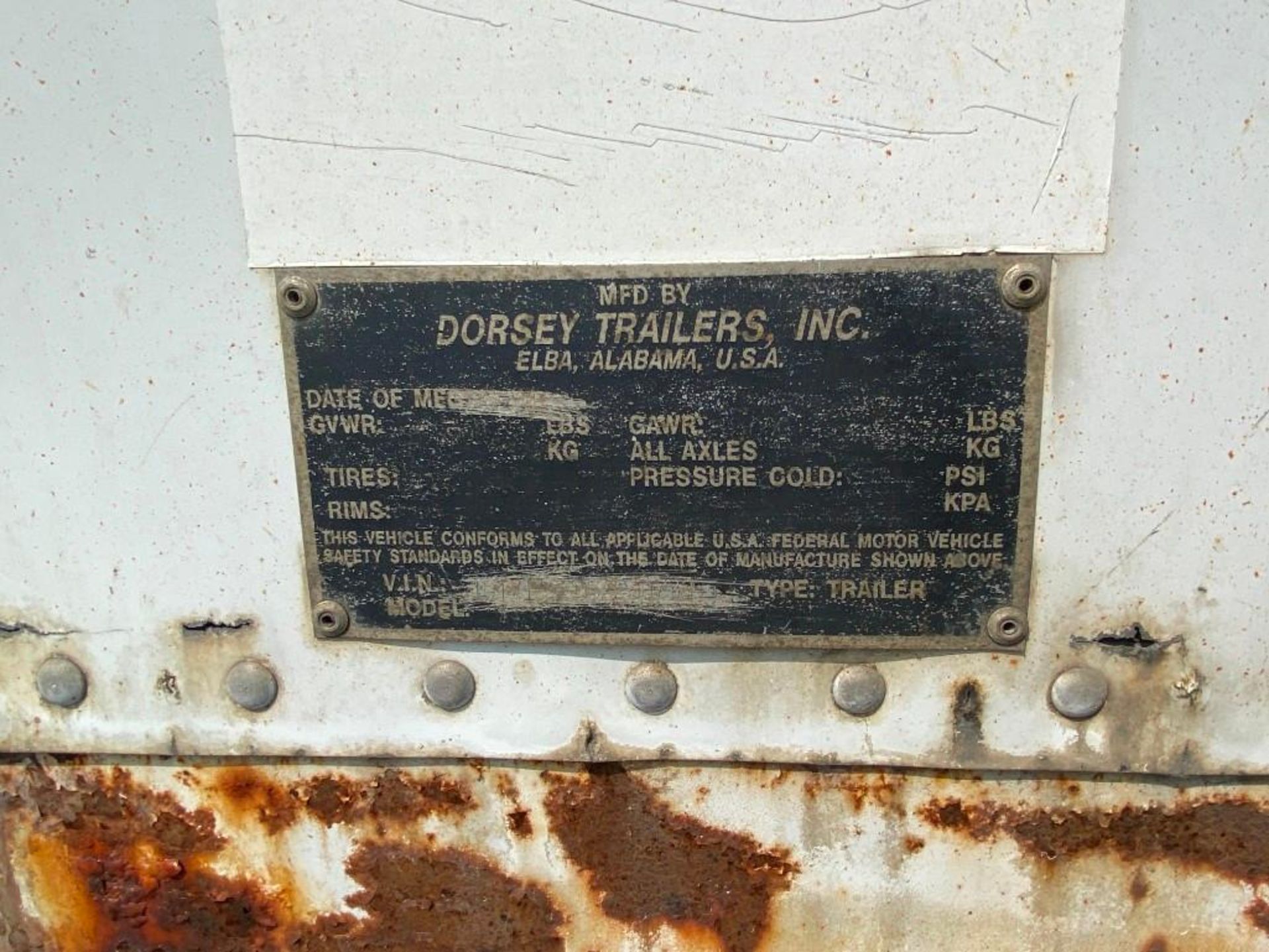 1995 Dorsey Van Trailer - Image 14 of 15