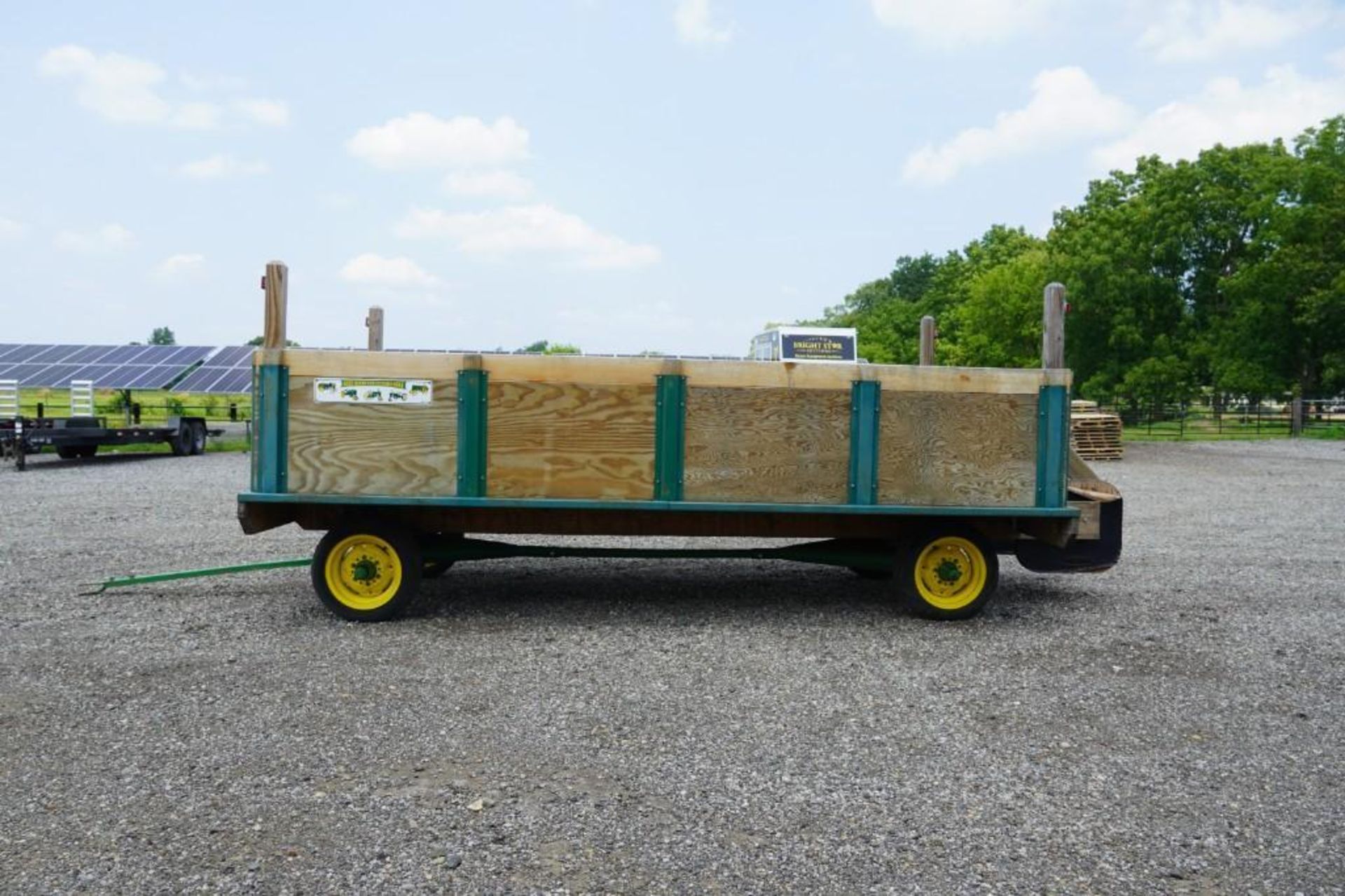 Hay Ride People Hauler Wagon on John Deere Running Gear - Image 2 of 30