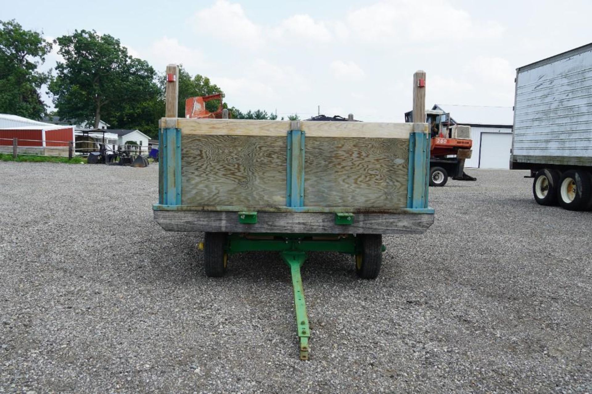 Hay Ride People Hauler Wagon on John Deere Running Gear - Image 8 of 30