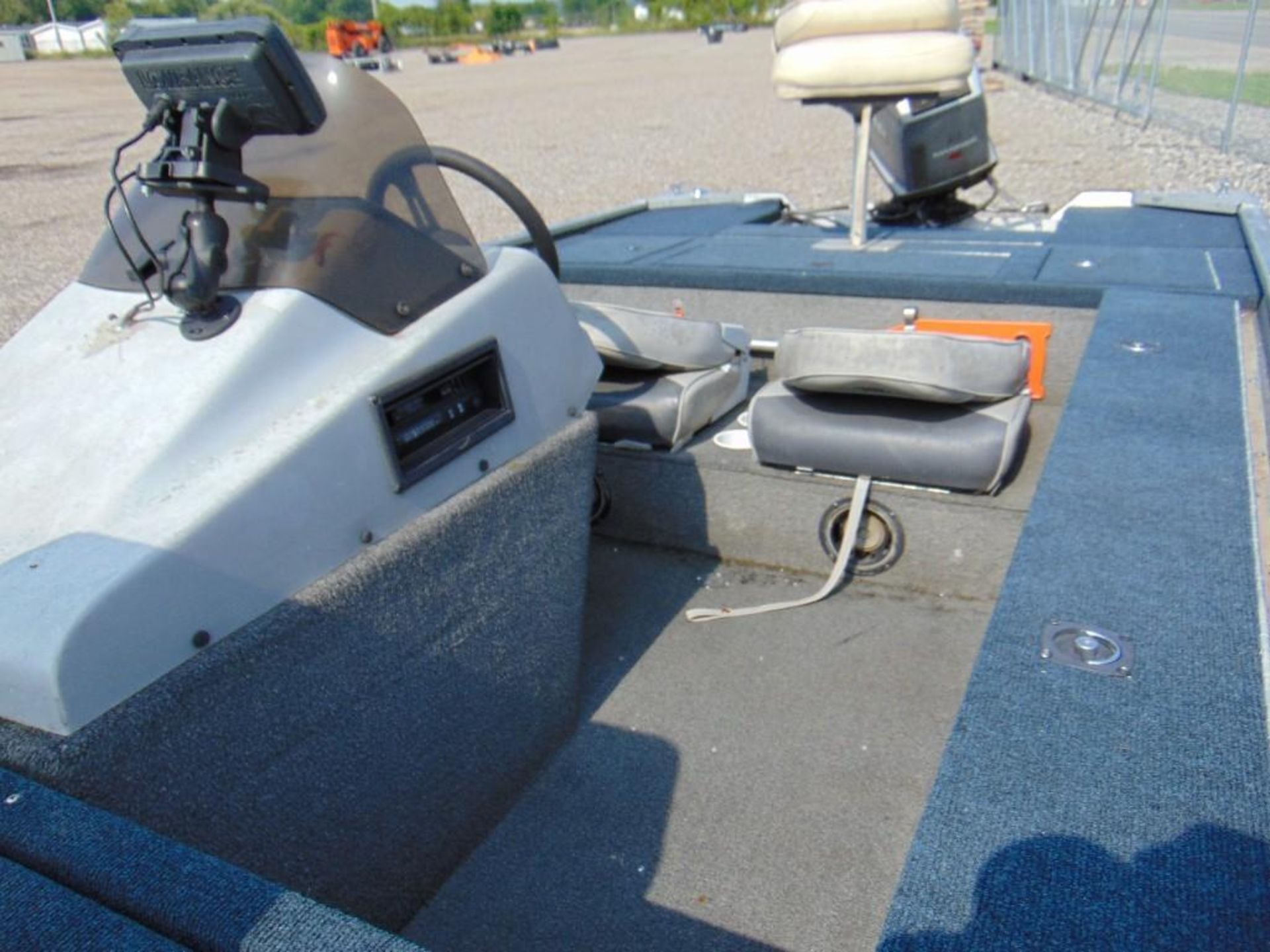1994 Fisher Hawk 3V Boat and Trailer - Image 13 of 30