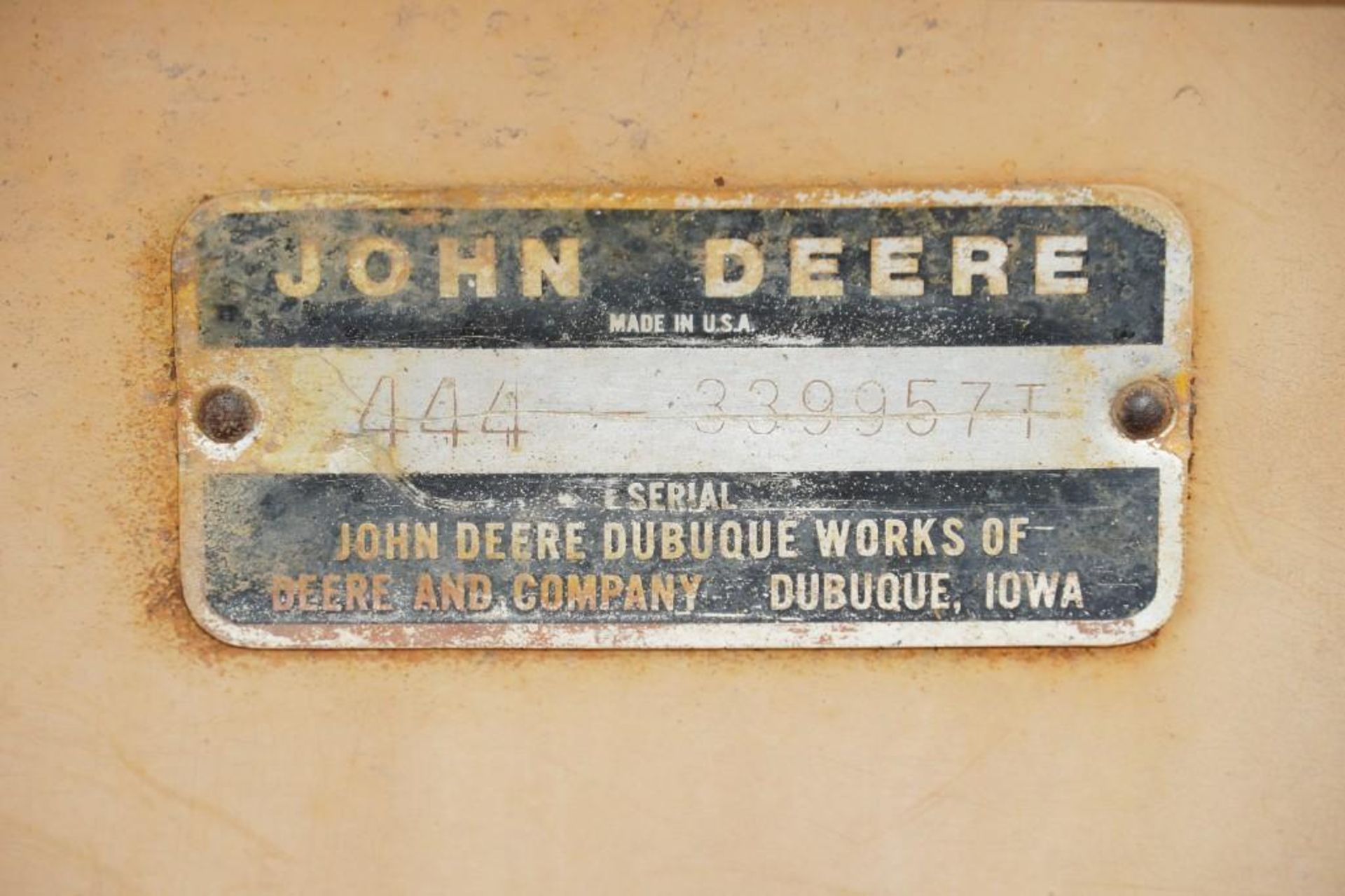 1980 John Deere 444B Wheel Loader - Image 39 of 53