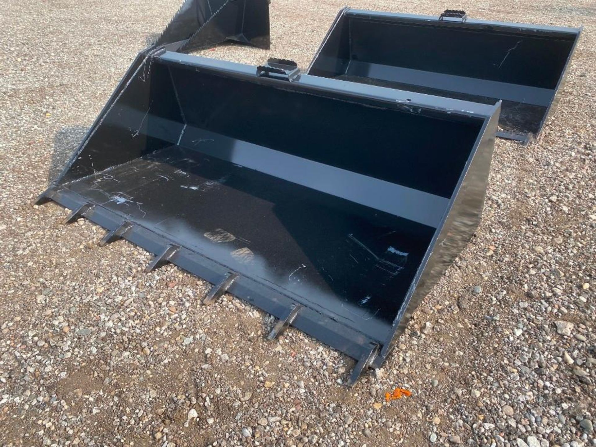 New 66" Skid Steer Bucket with Teeth*