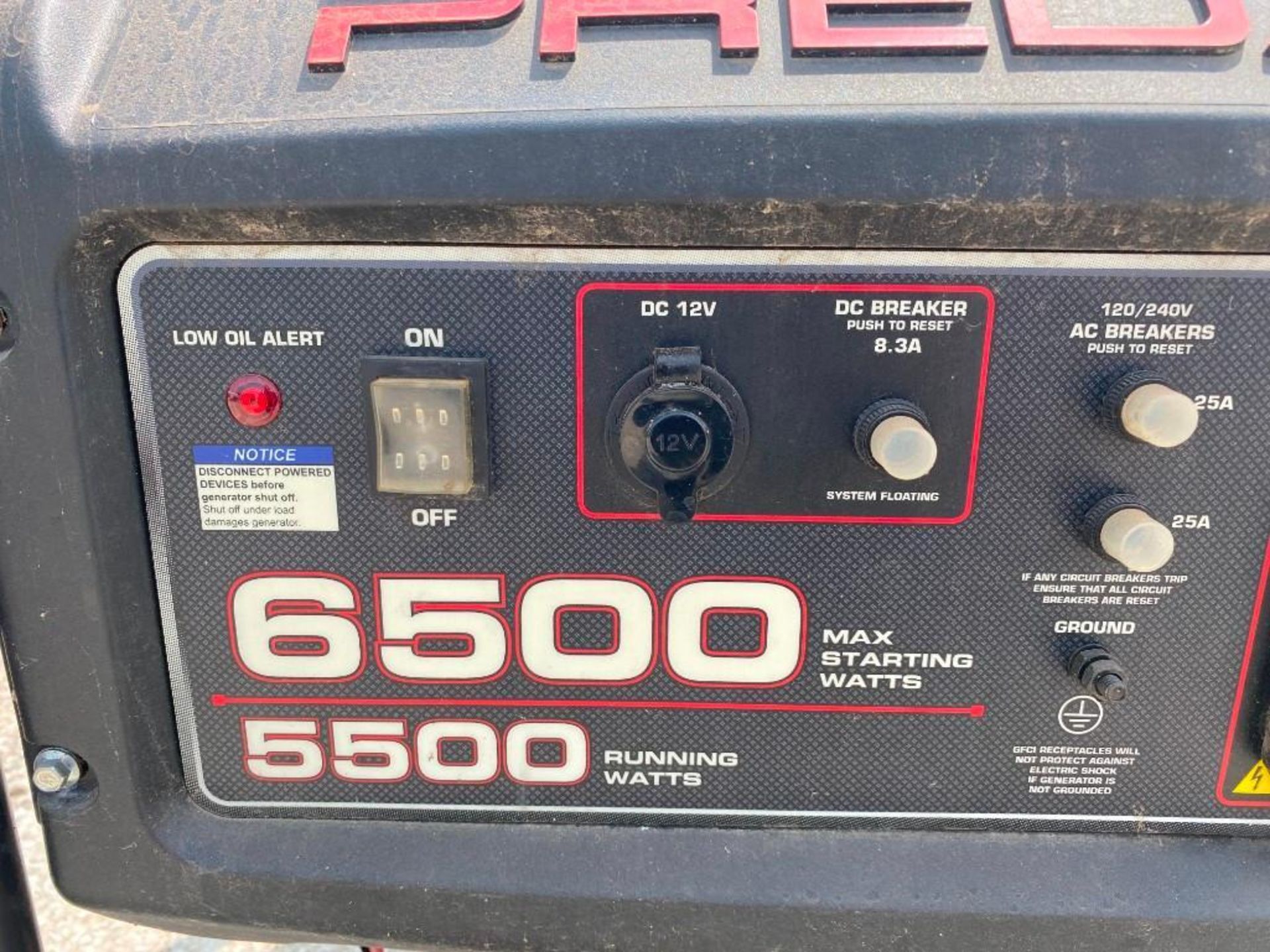 Predator 6500 Generator - Image 7 of 8