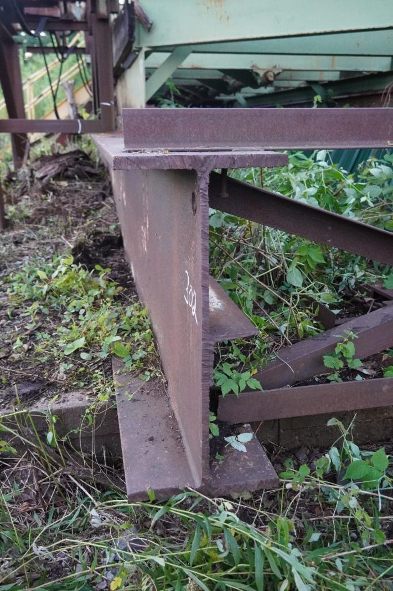 Support I Beams under Debarker - Image 3 of 6