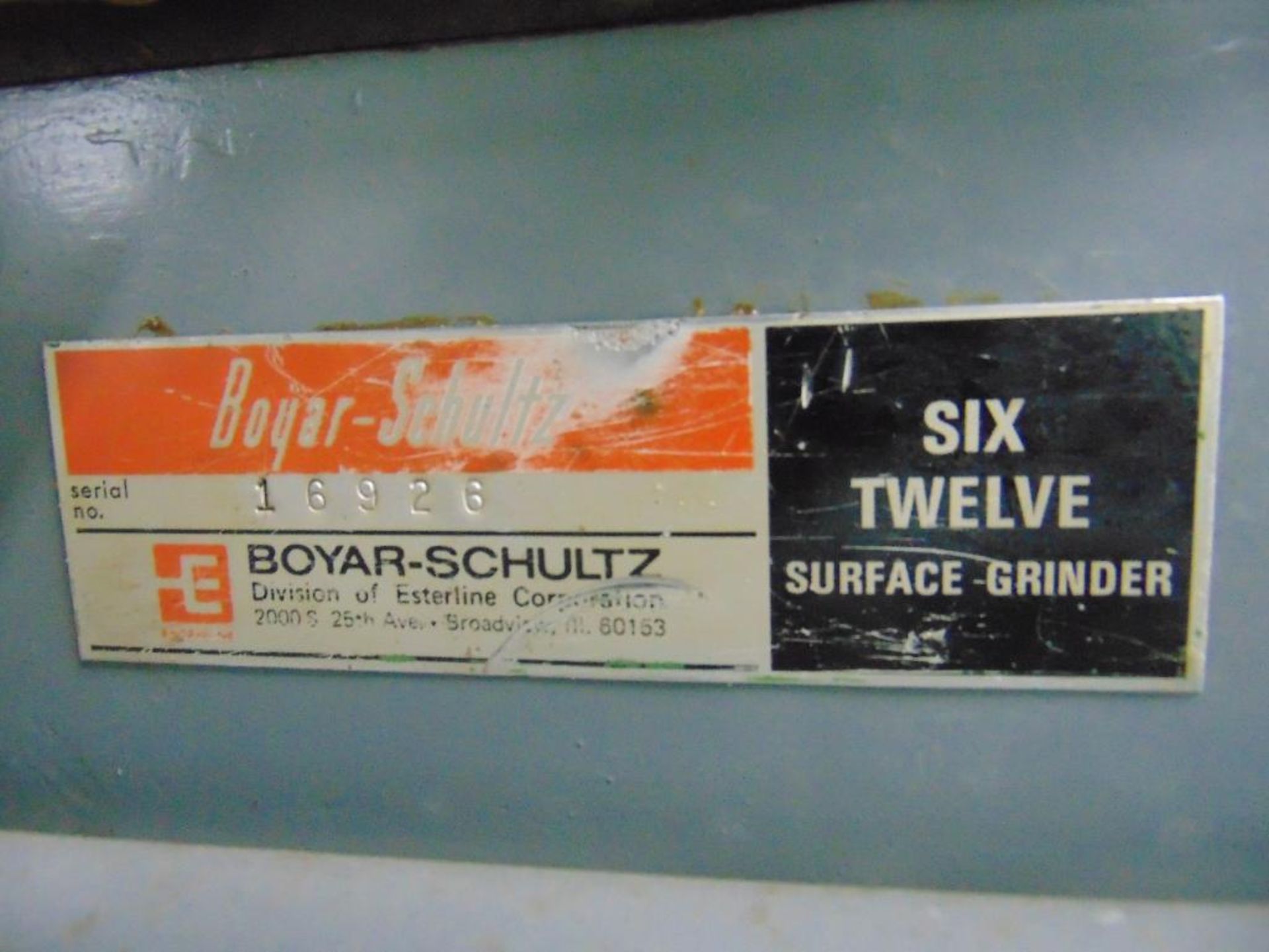 Boyar-Schultz 612 Manual Surface Grinder - Image 8 of 8