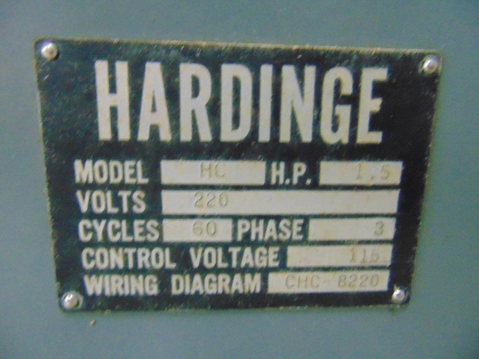 Hardinge HC Turret Toolroom Lathe - Image 10 of 10
