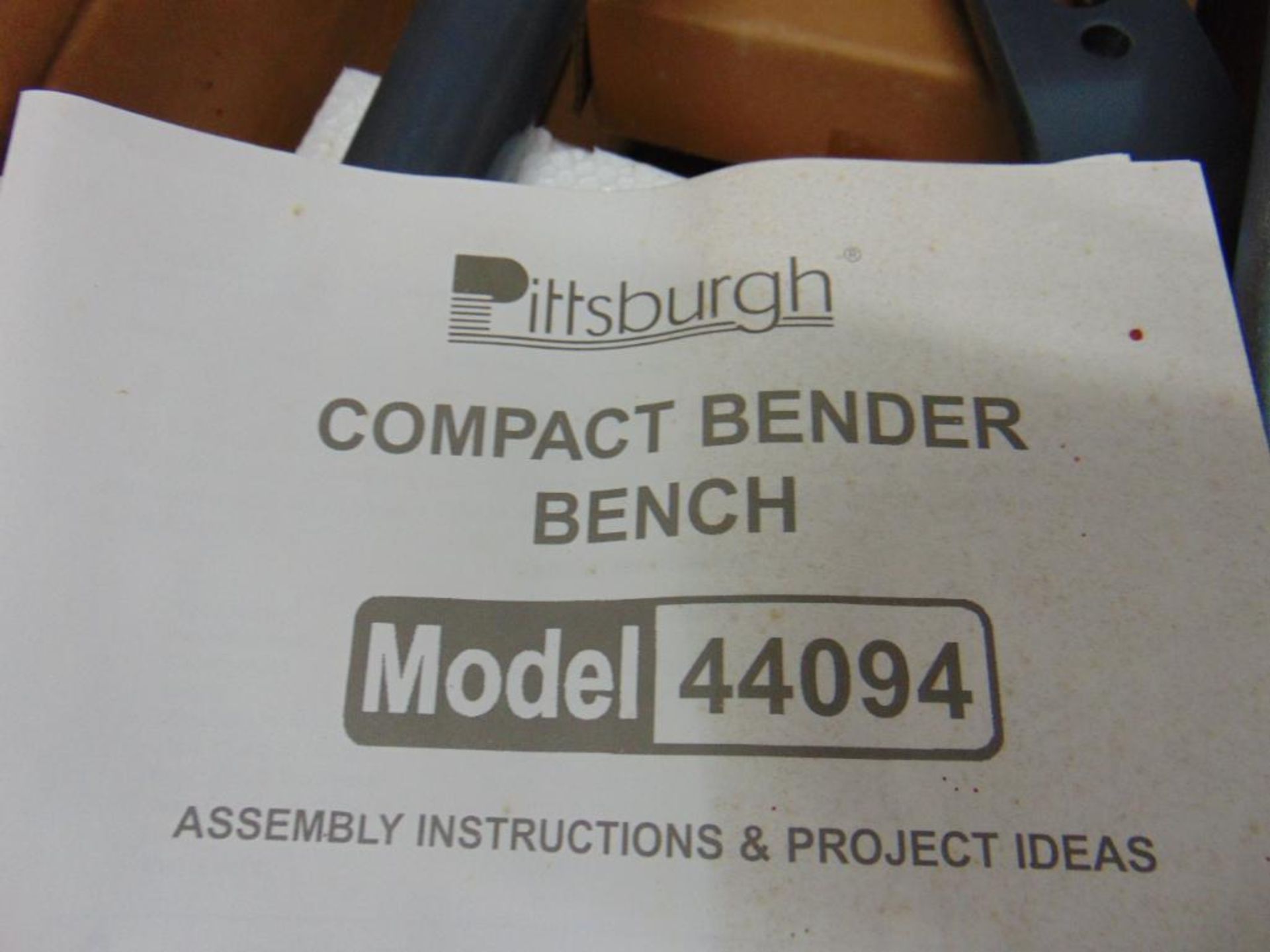 New Pittsburgh Compact Bench Bender - Image 2 of 2