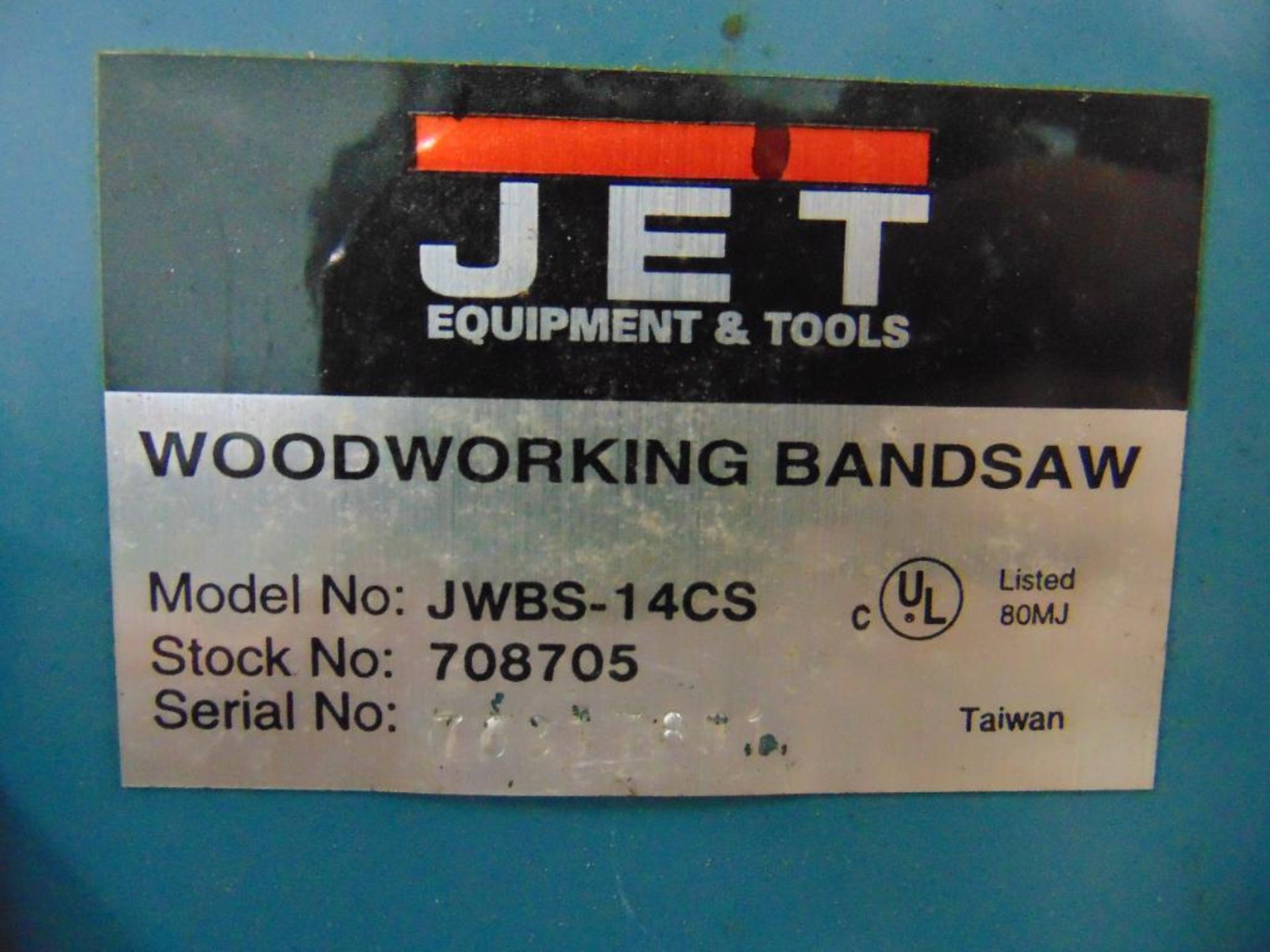 Jet Woodworking Bandsaw - Image 5 of 5