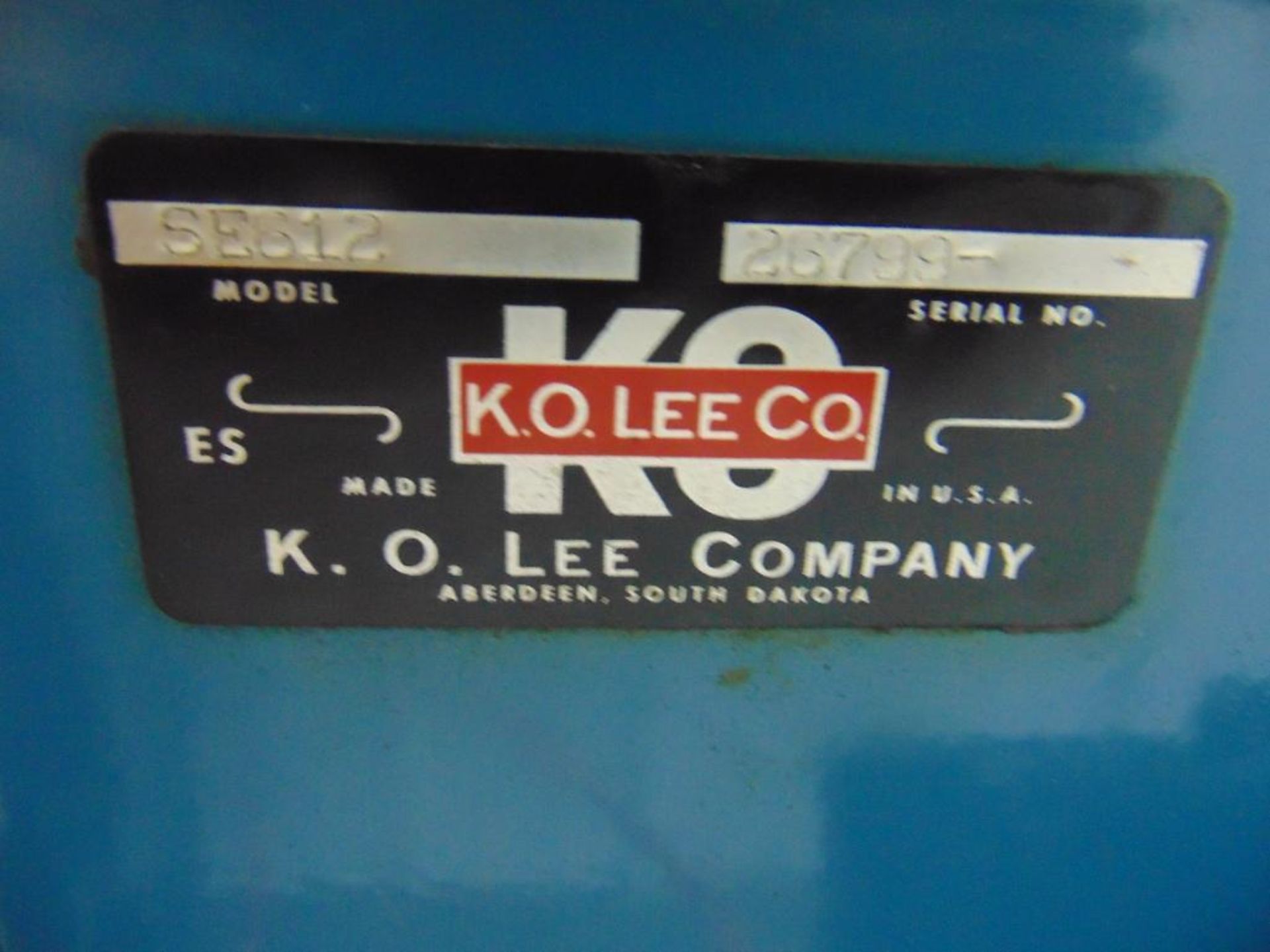 K.O. Lee SE612 Manual Surface Grinder - Image 7 of 7