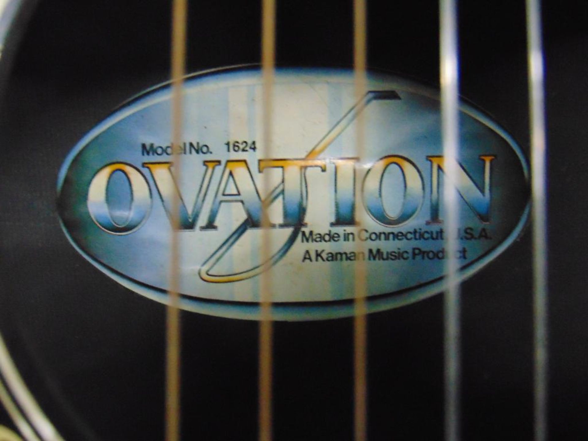 Ovation Guitar - Image 3 of 6