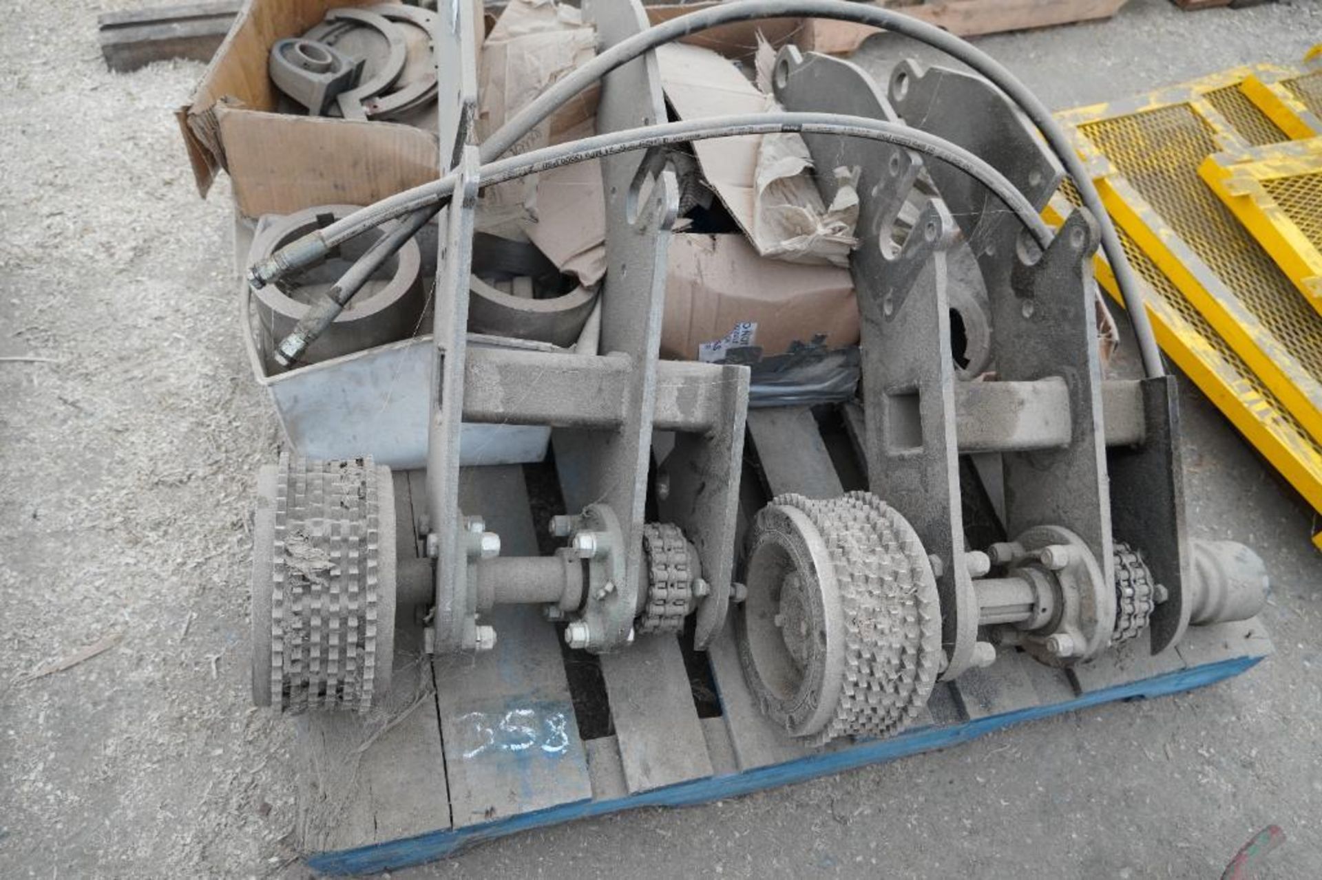 Pallet of Feed Rollers and Spacers - Image 2 of 2