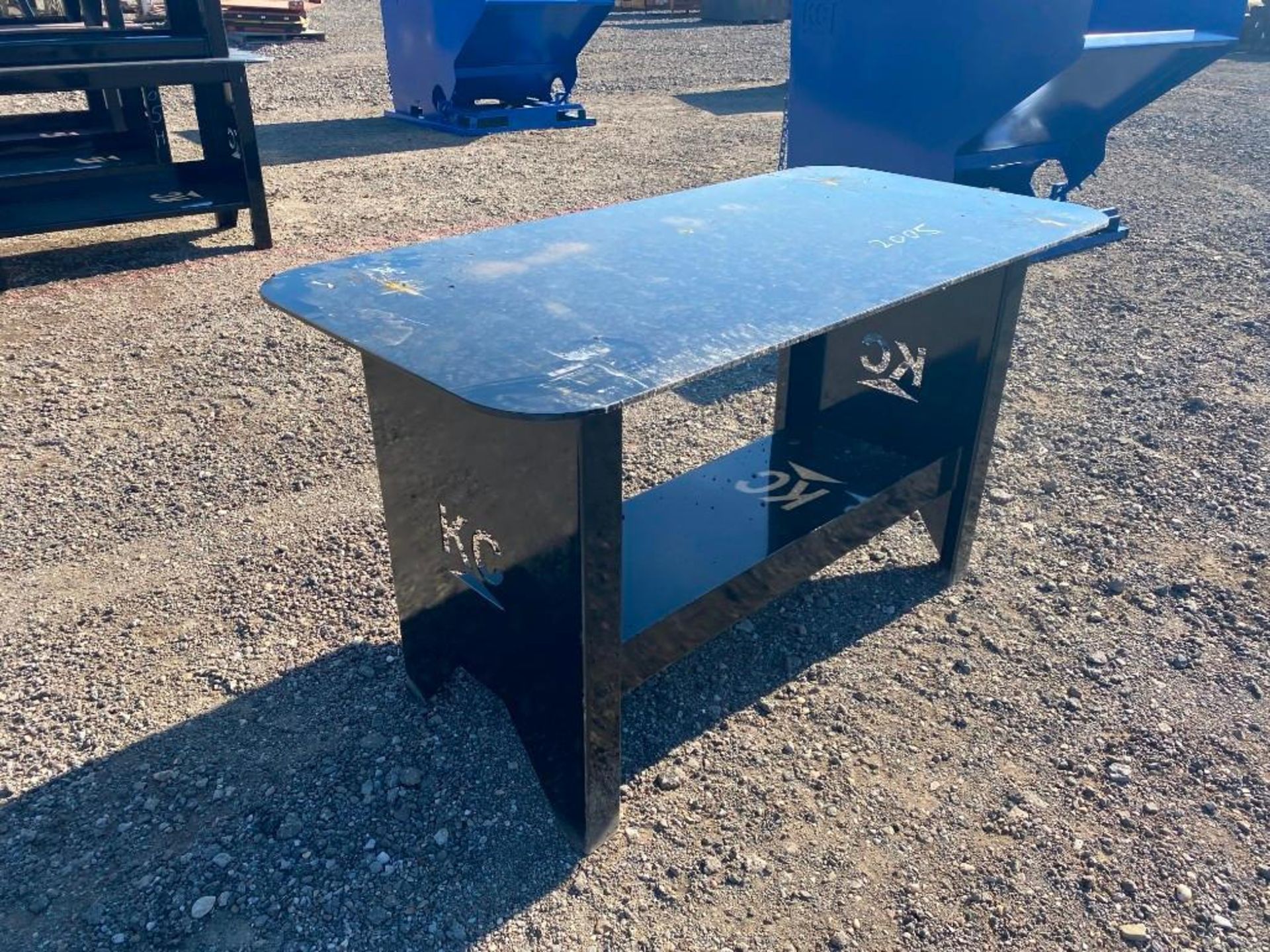 New Welding Table with Shelf - Image 4 of 4