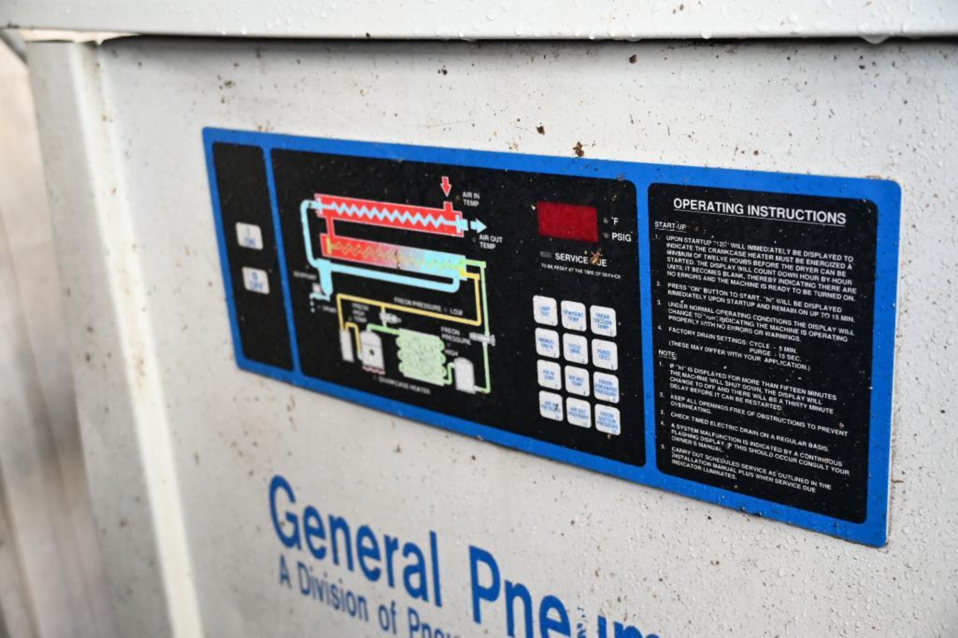 General Pneumatics TK500 Refrigerant Air Dryer - Image 10 of 13