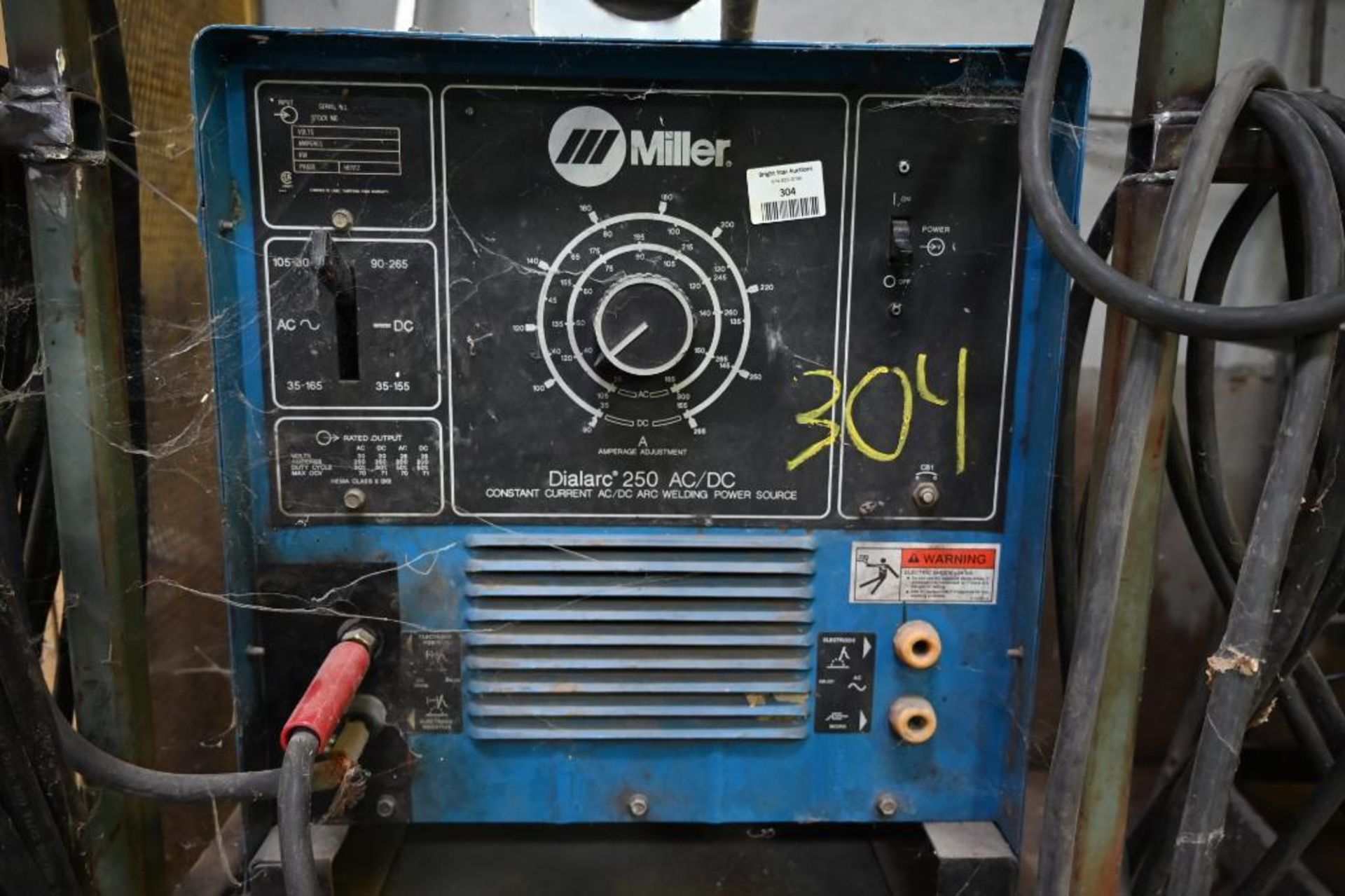 Miller Dialarc 250 AC/DC Welder - Image 11 of 17