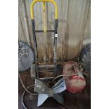 Air Tank, Sack Cart, and Blower Fan