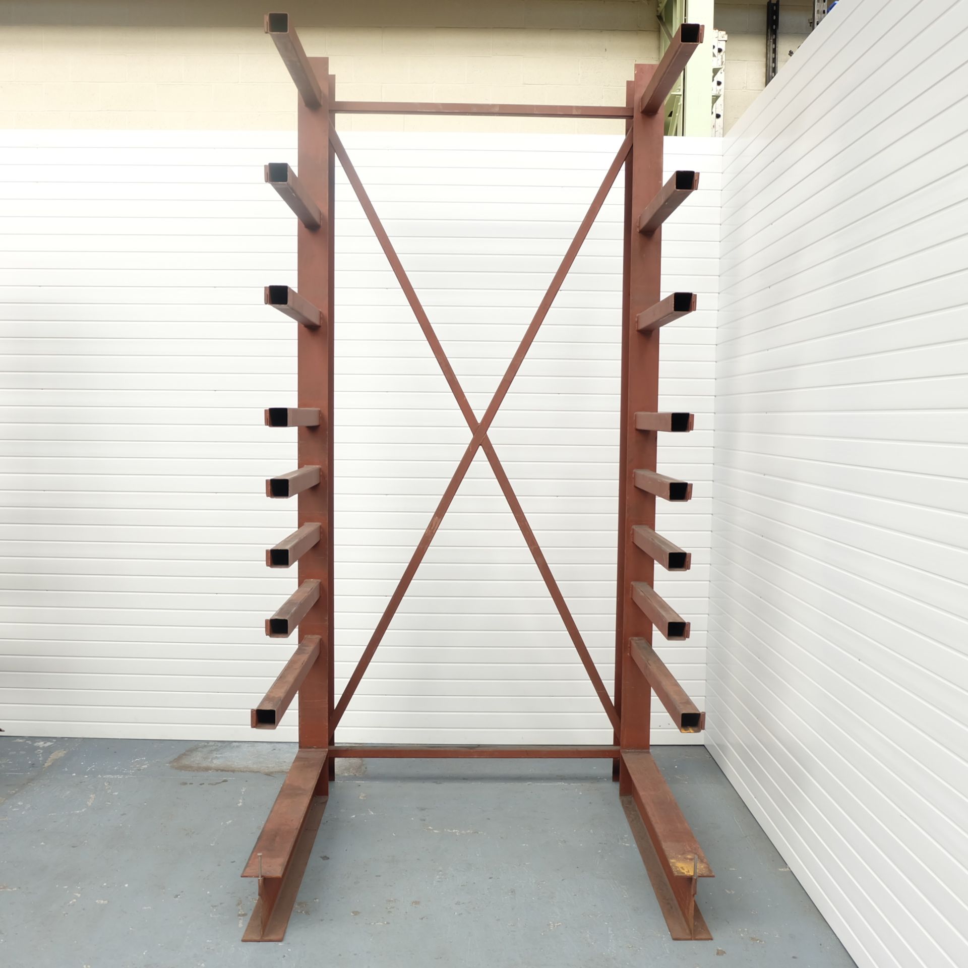 1 x Cantilever Sheet Stock Stand. 5' 10" x 5' 4" x 12' - Image 2 of 4