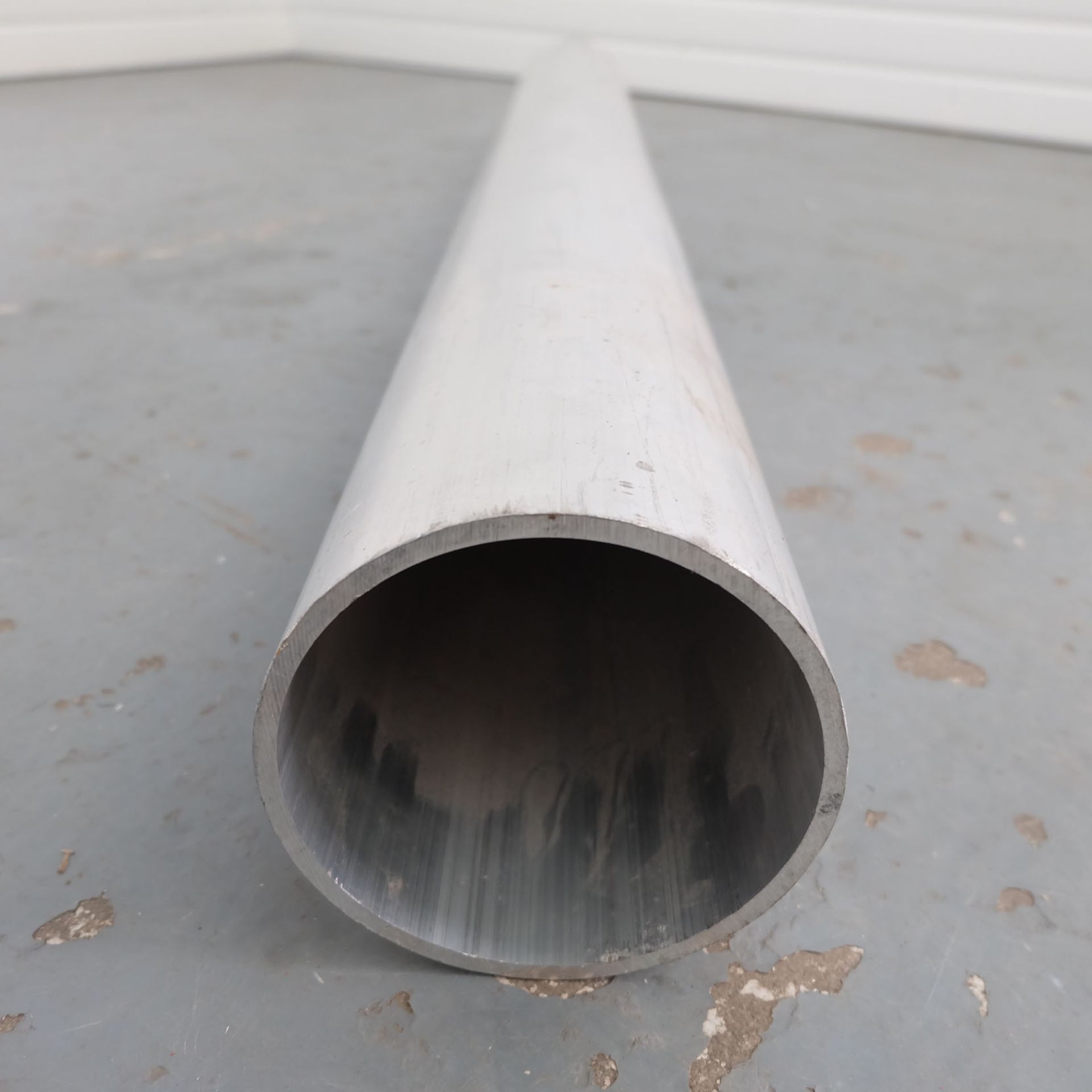 Aluminium Tube. 6" Diameter x 1/4" Thickness. Length 59 1/2". - Image 2 of 3