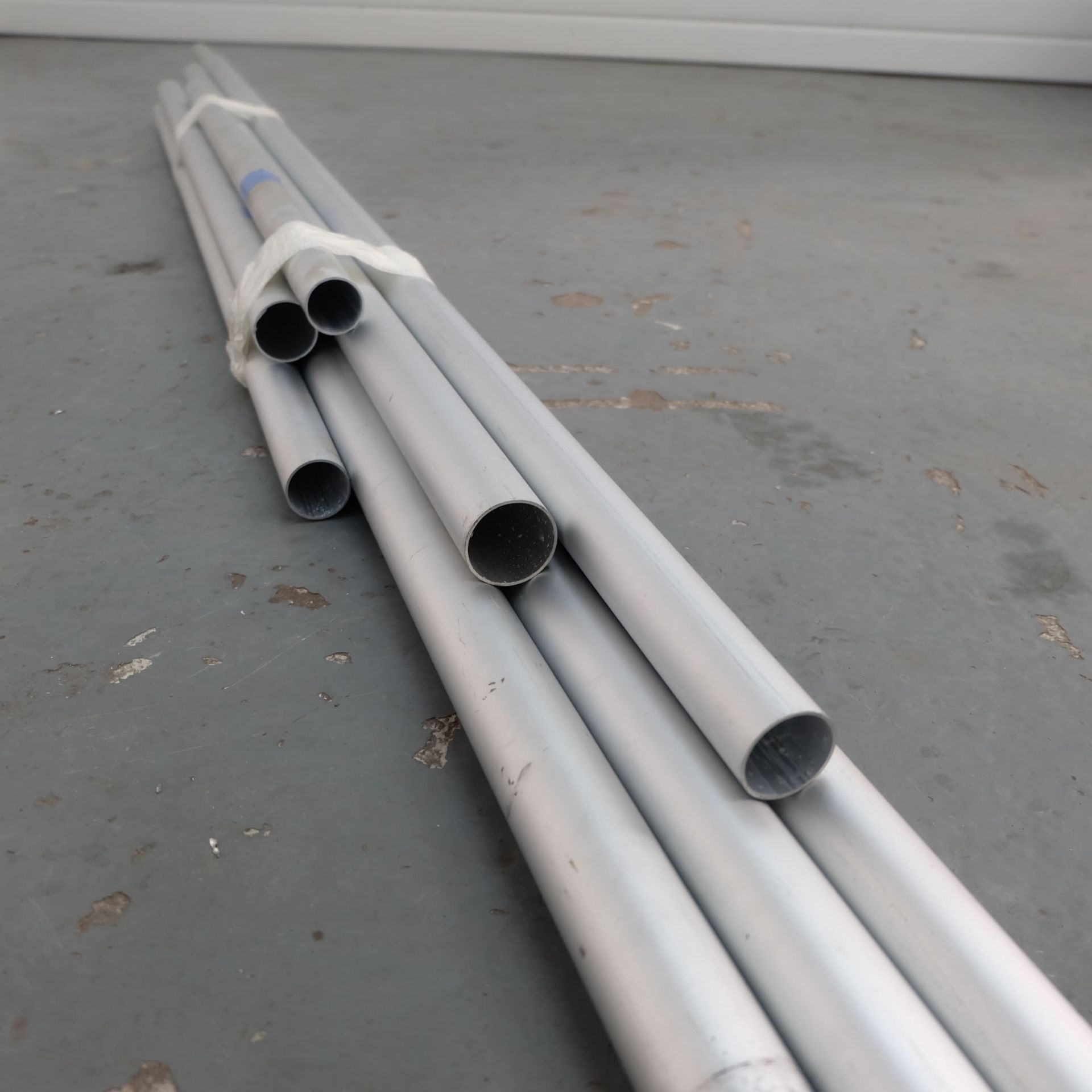 Eight Aluminium Tubes. Various Sizes & Lengths. - Image 3 of 4