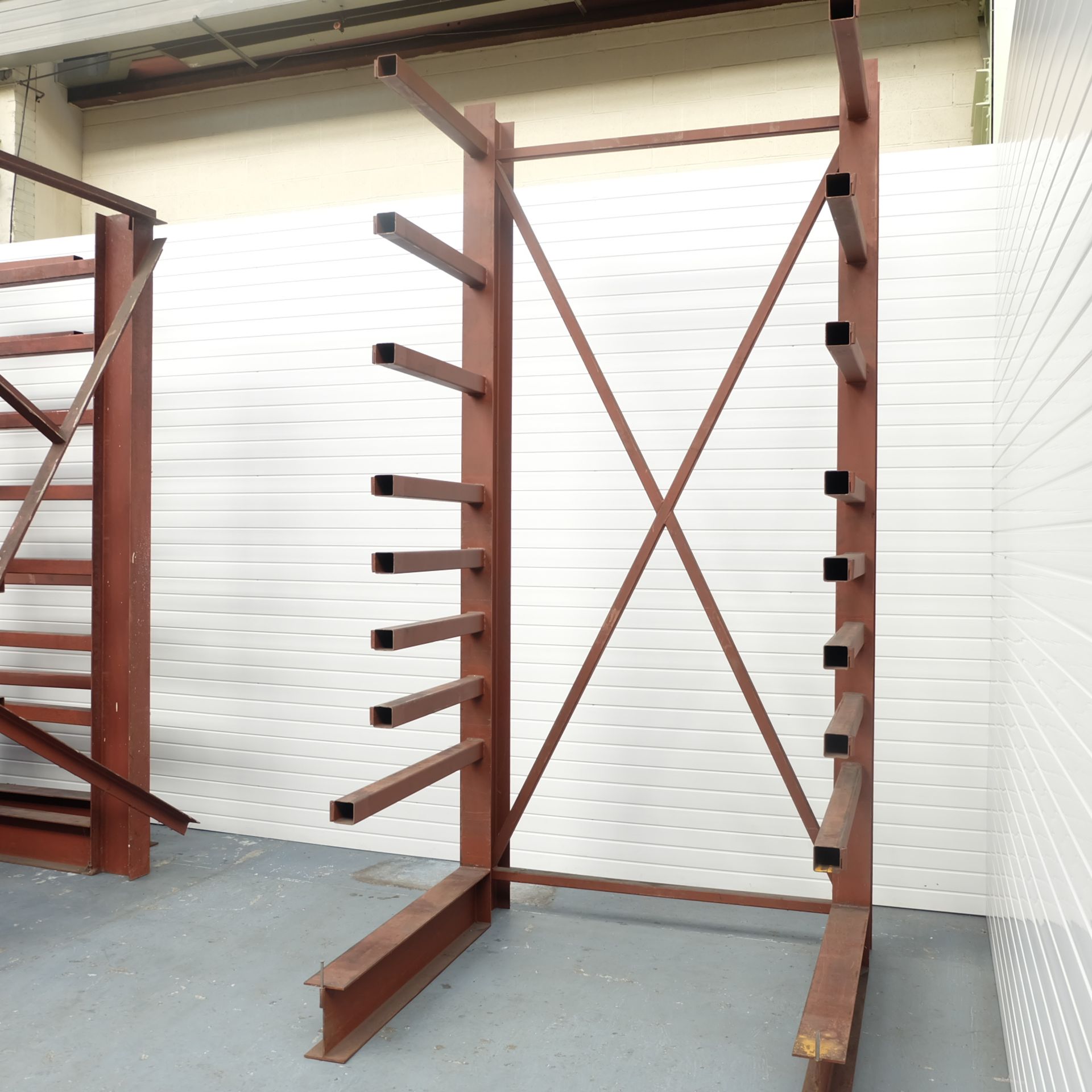 1 x Cantilever Sheet Stock Stand. 5' 10" x 5' 4" x 12' - Image 3 of 4