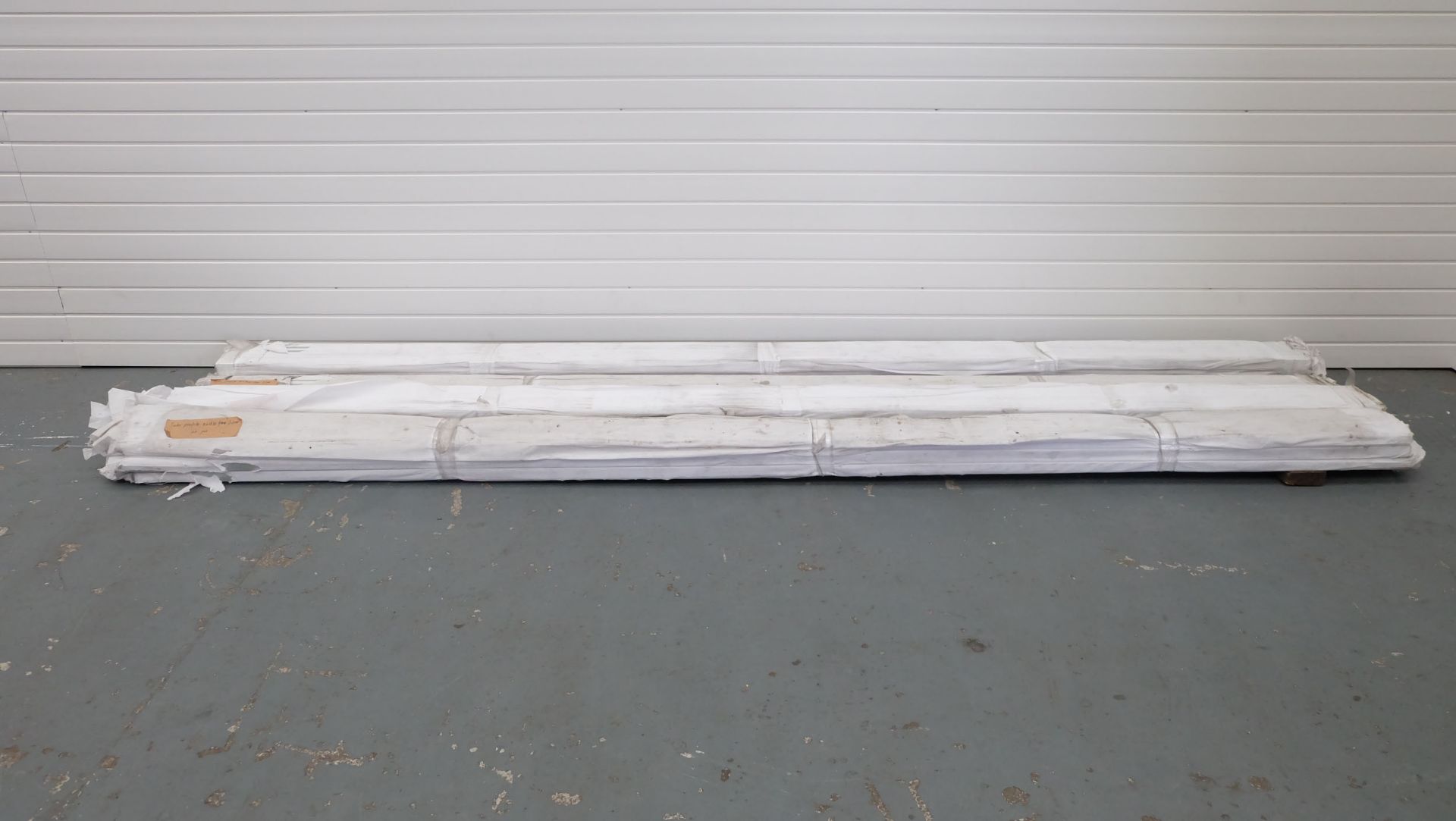 Selection of Aluminium Tube Profile. Length: 3500mm. Size: 31 x 16 x 1mm.