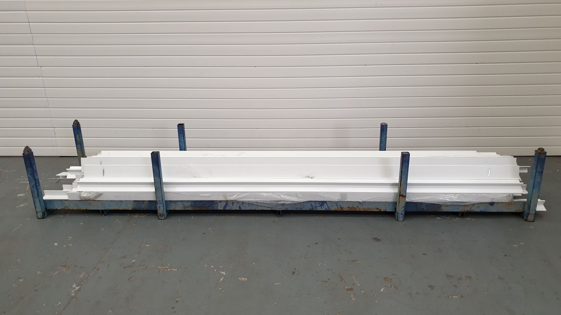 Selection of Aluminium T Section. Length: 3800mm. T Section: 105 x 43mm.