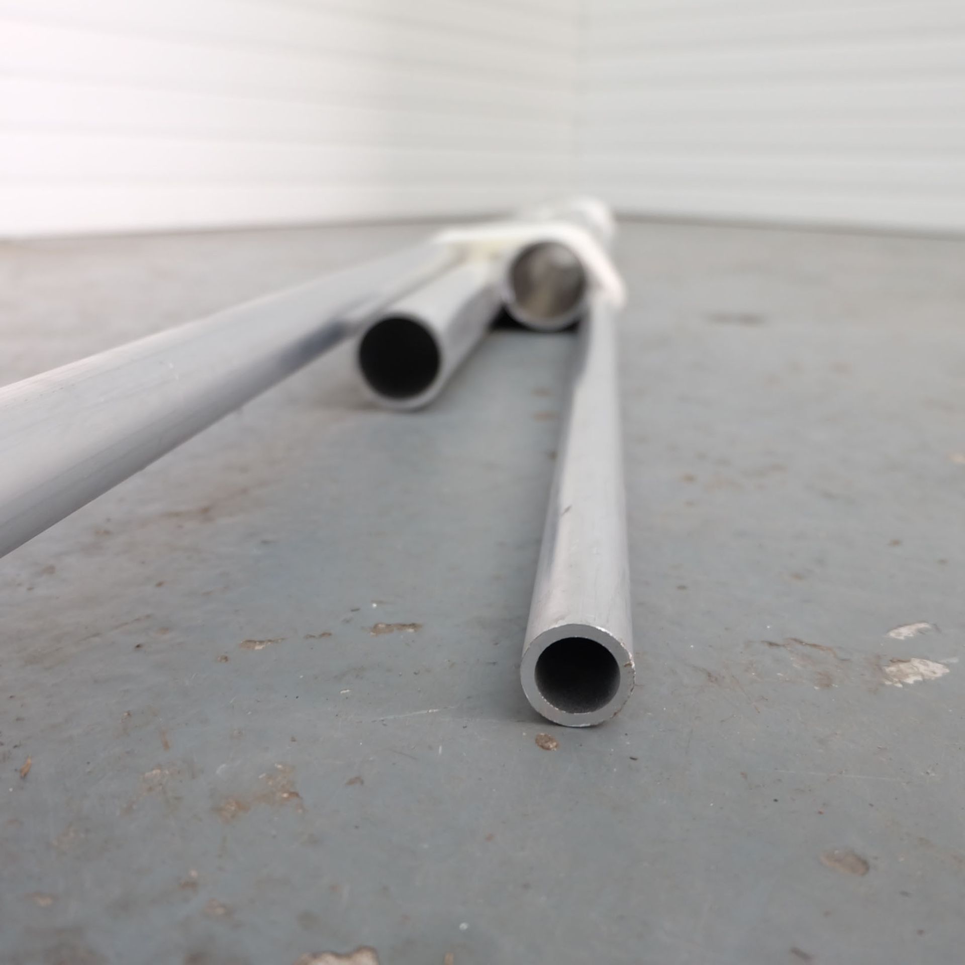 Four Aluminium Tubes. Various Sizes & Lengths. - Image 4 of 5