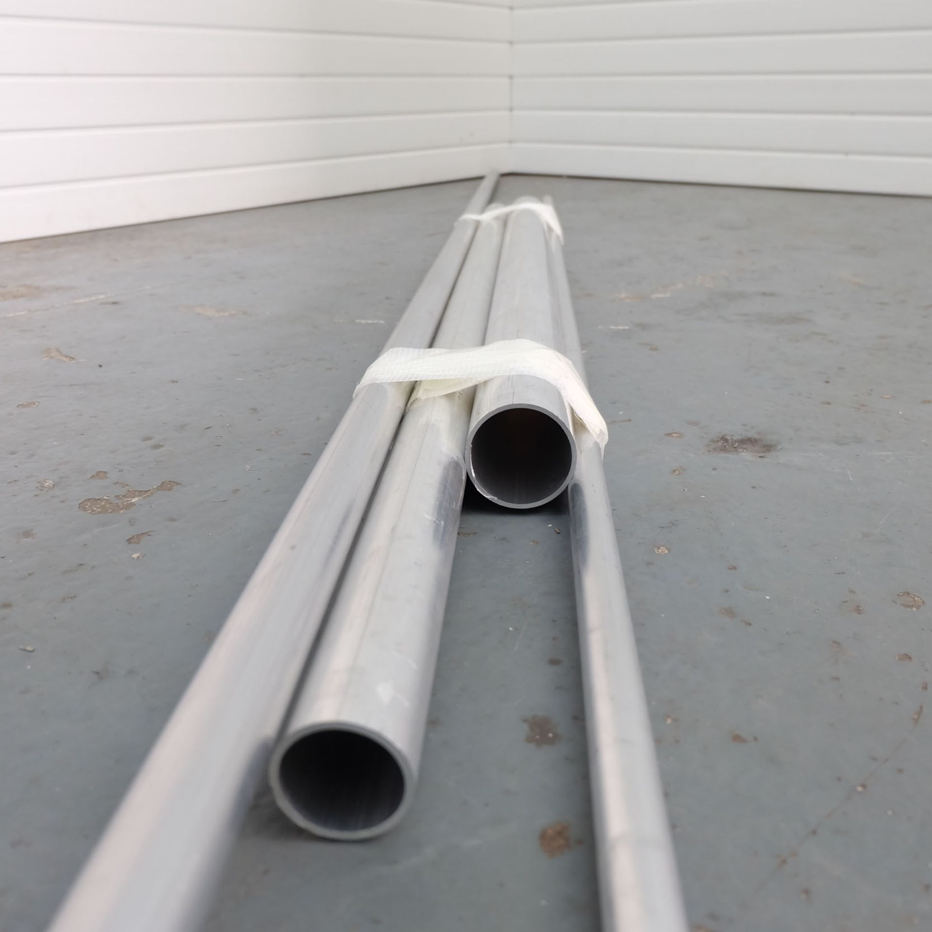 Four Aluminium Tubes. Various Sizes & Lengths. - Image 3 of 5