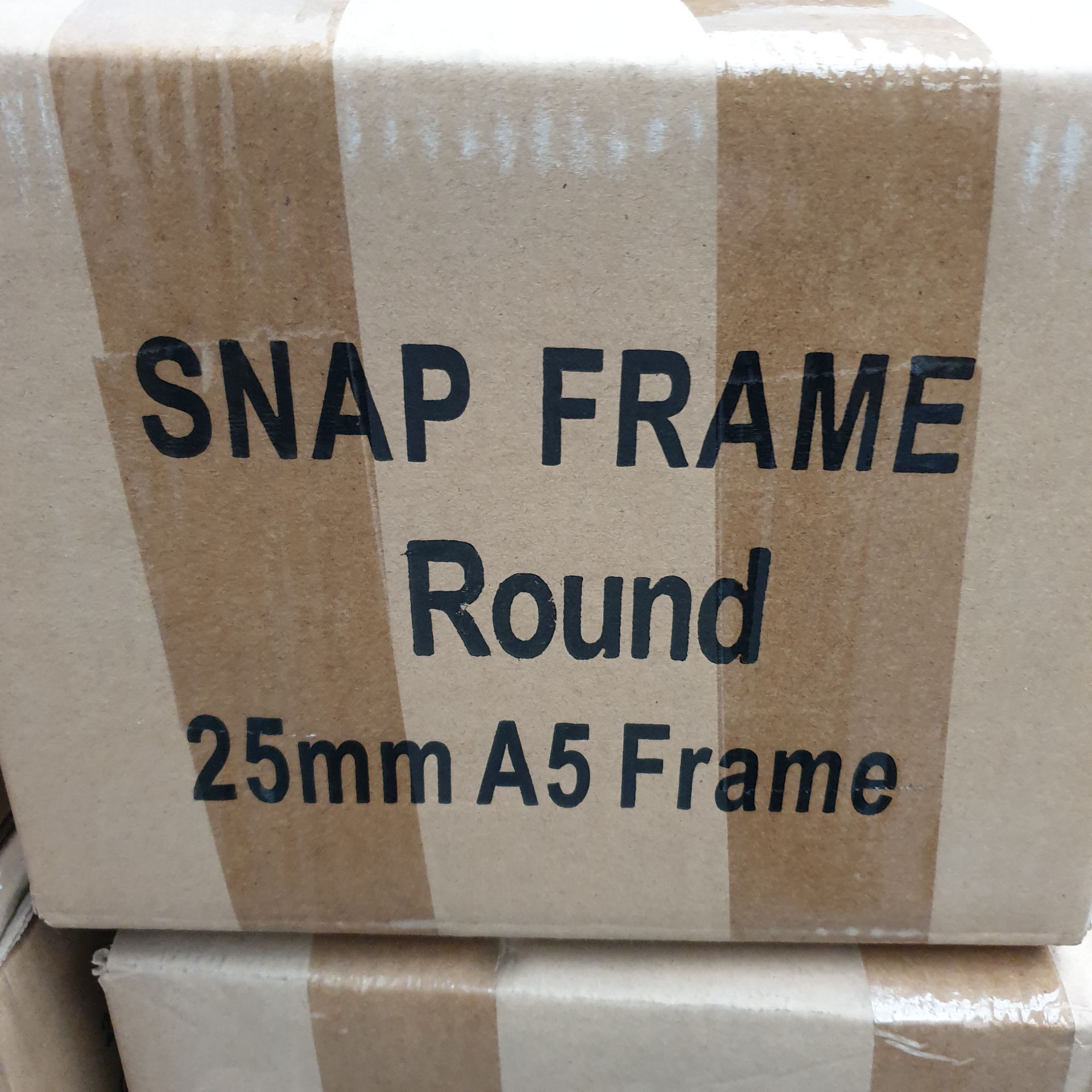 220 x Snap Frame Round 25mm A5 Frame - Image 4 of 5