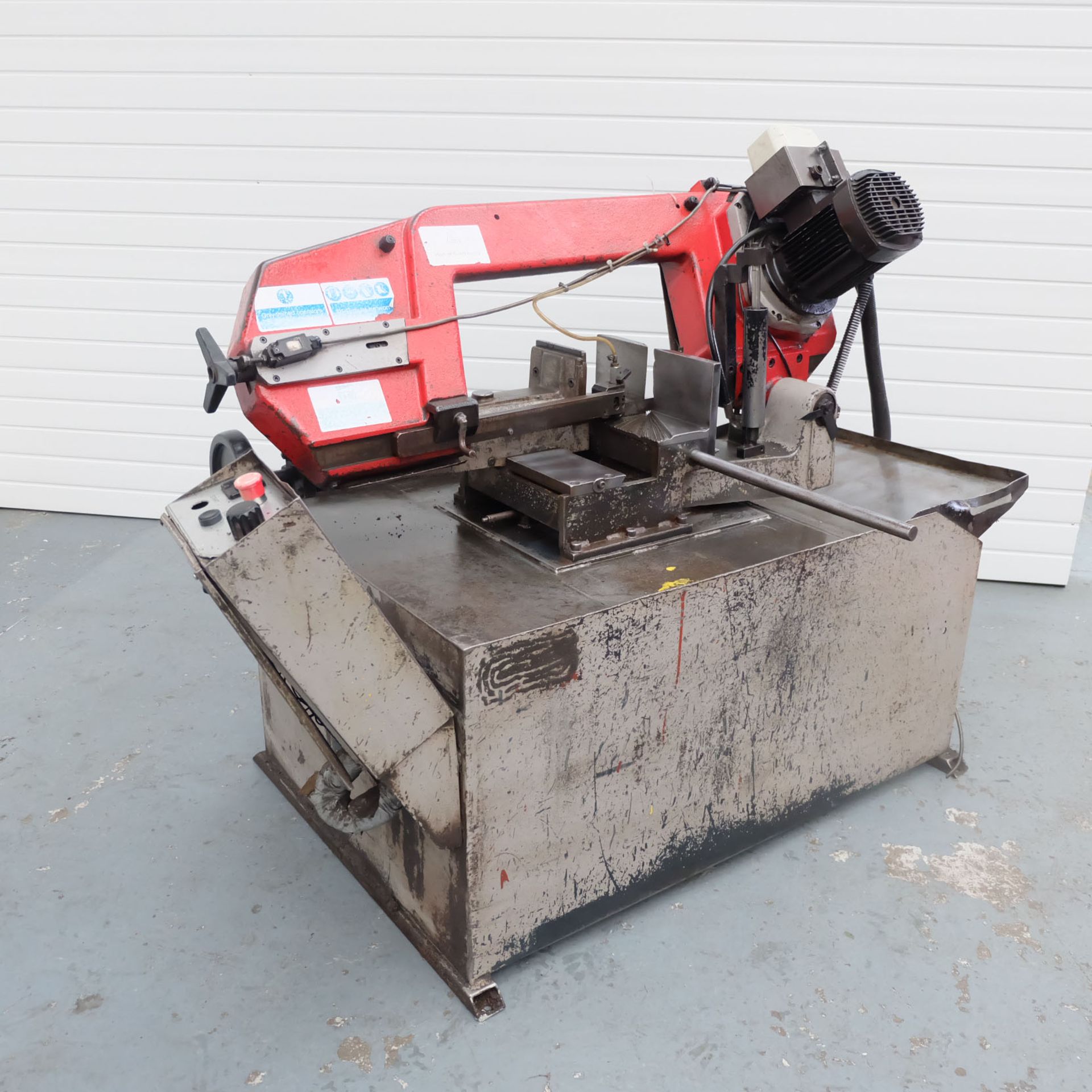 Bomar Model STG 230 DG Double Mitre Horizontal Bandsaw. - Image 2 of 11